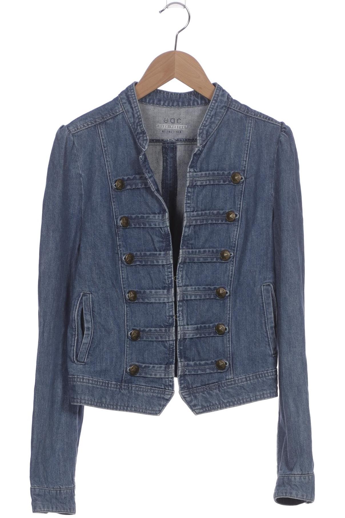 

edc by Esprit Damen Jacke, blau, Gr. 38