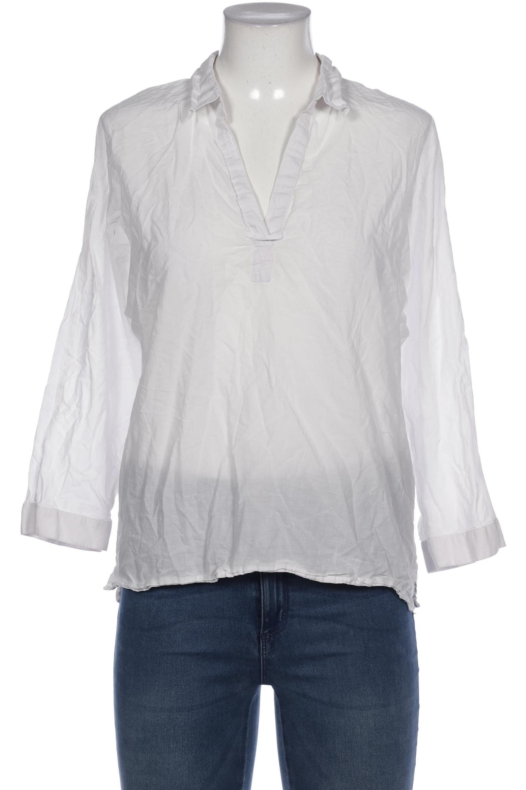 

edc by Esprit Damen Bluse, weiß, Gr. 38