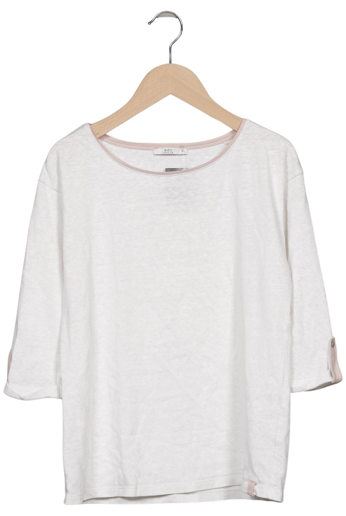 

edc by Esprit Damen Pullover, cremeweiß, Gr. 38