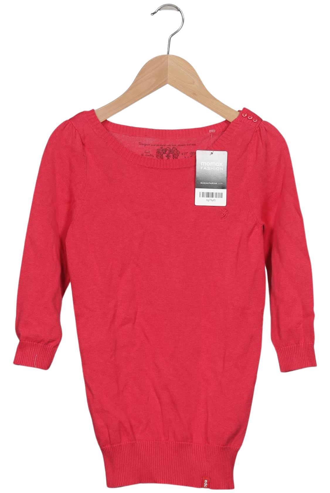 

edc by Esprit Damen Pullover, rot, Gr. 34