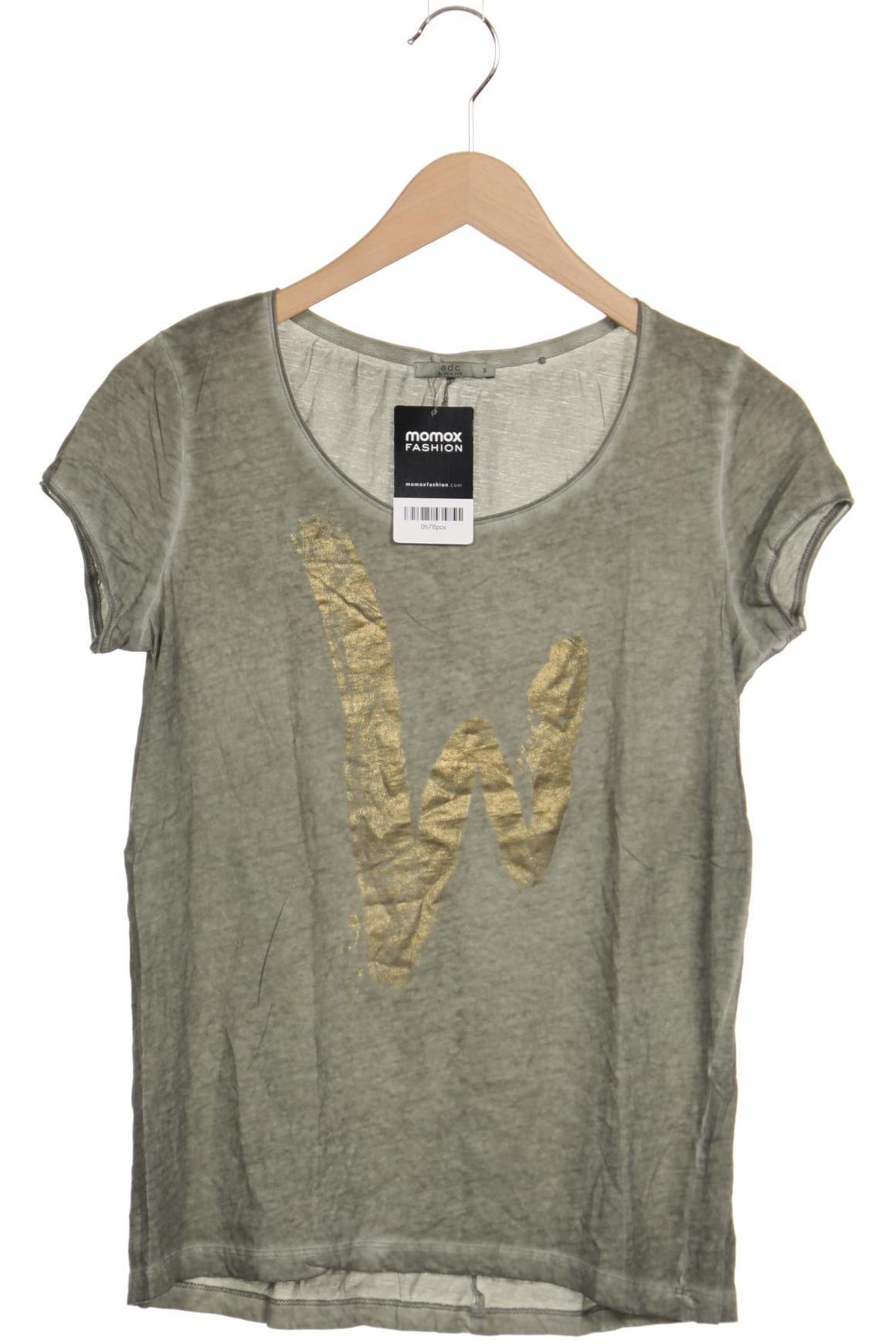 

edc by Esprit Damen T-Shirt, grün, Gr. 36