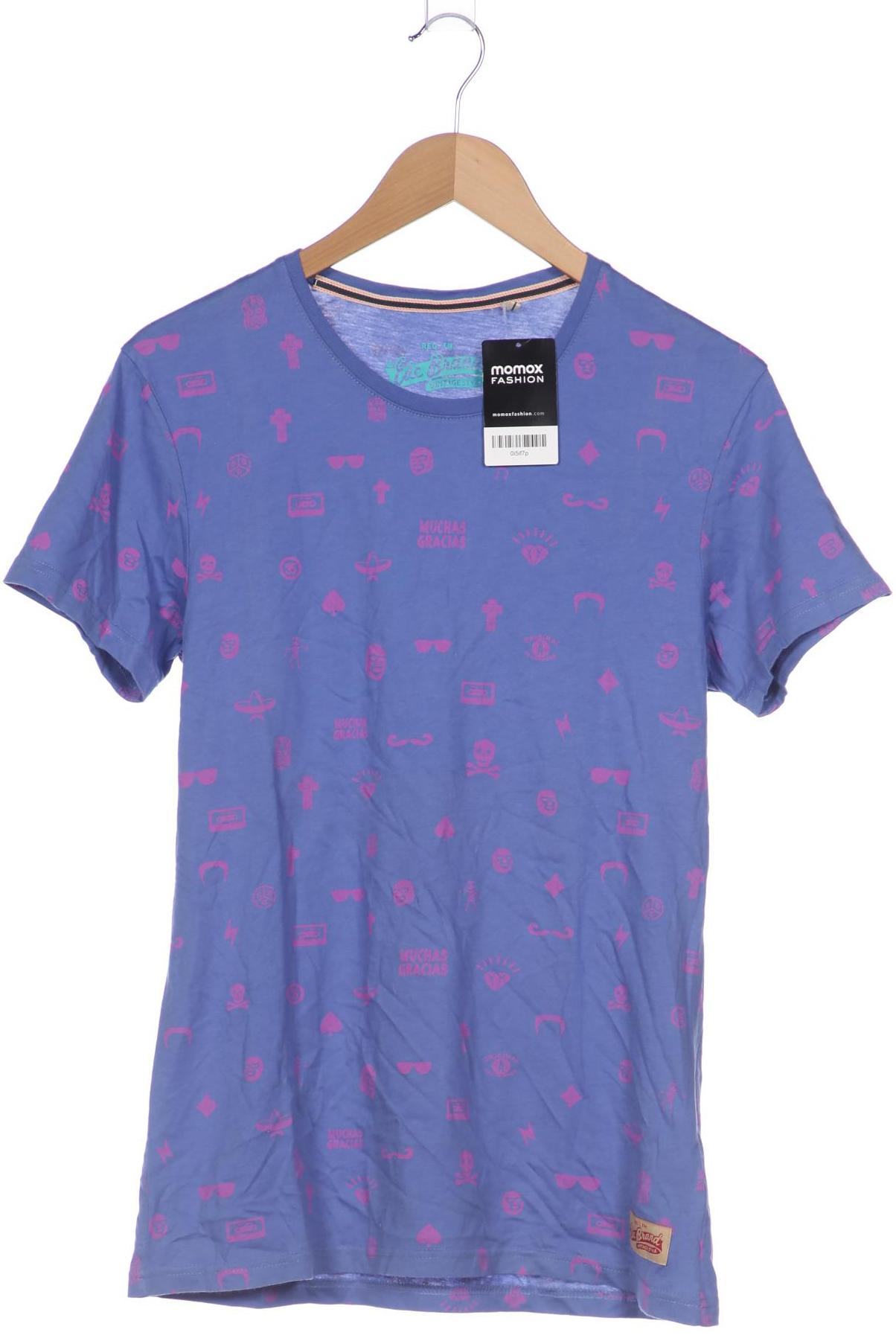 

edc by Esprit Herren T-Shirt, blau, Gr. 46