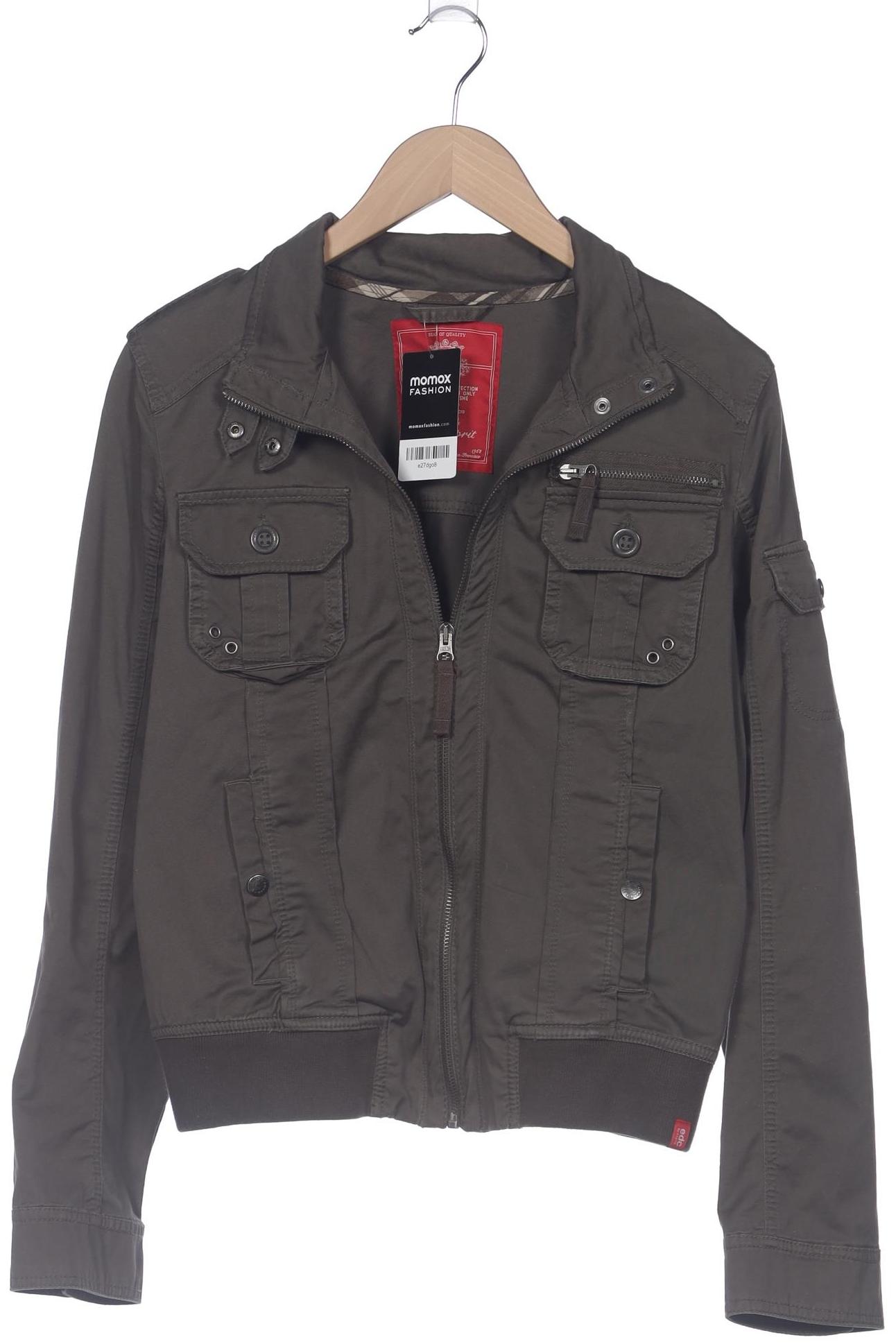 

edc by Esprit Damen Jacke, grün, Gr. 44