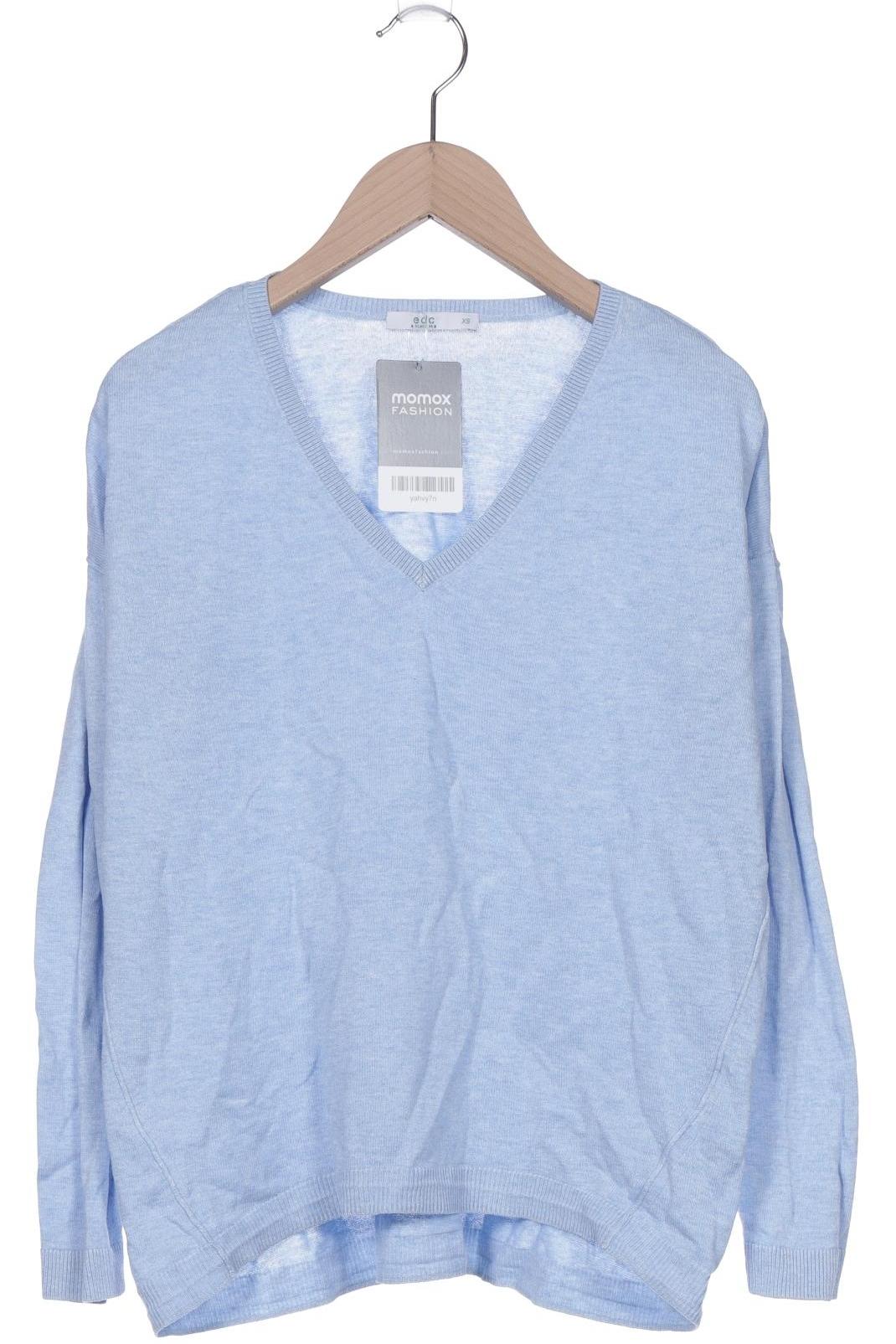 

edc by Esprit Damen Pullover, hellblau, Gr. 34