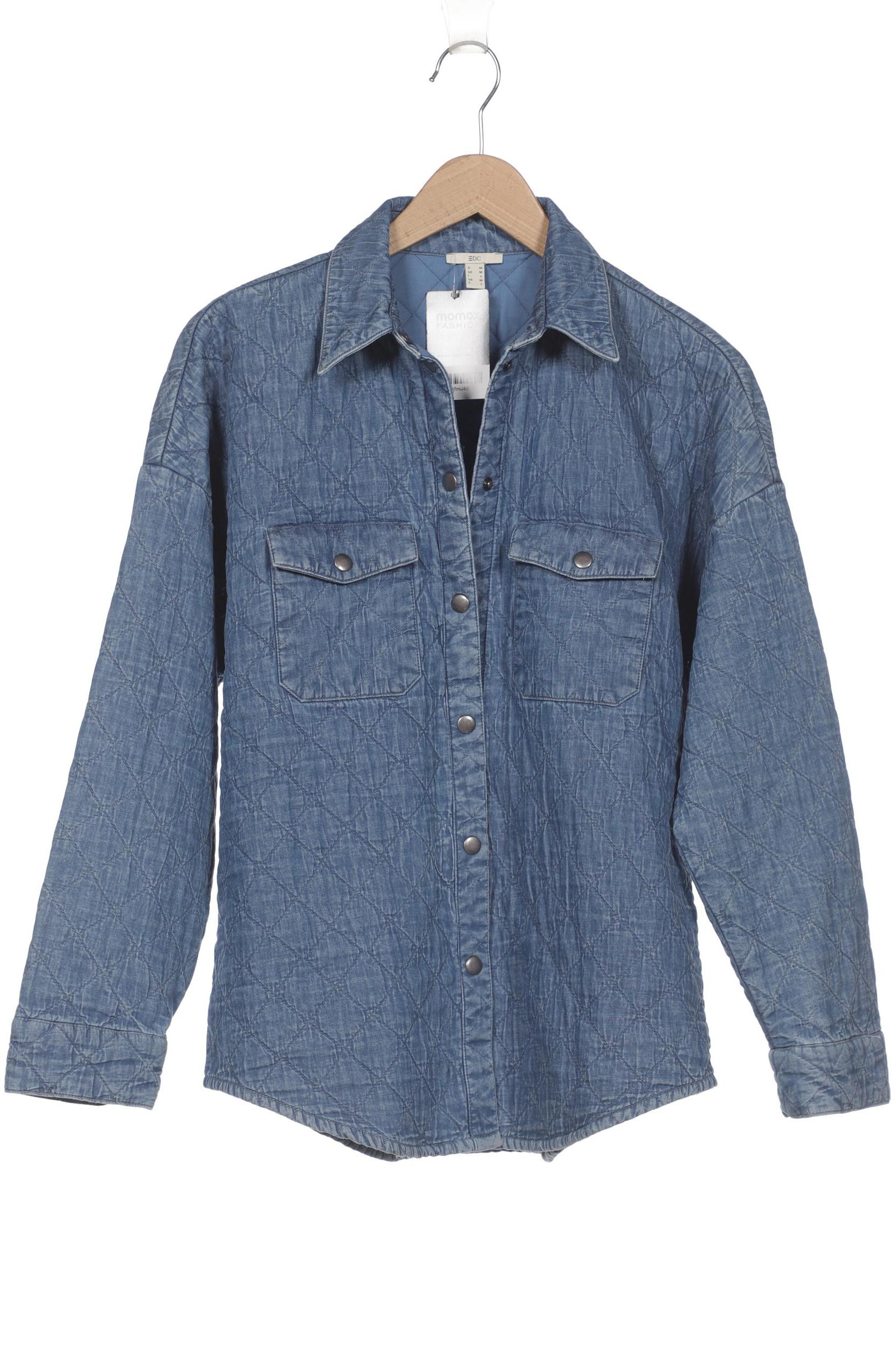 

edc by Esprit Damen Jacke, blau, Gr. 38