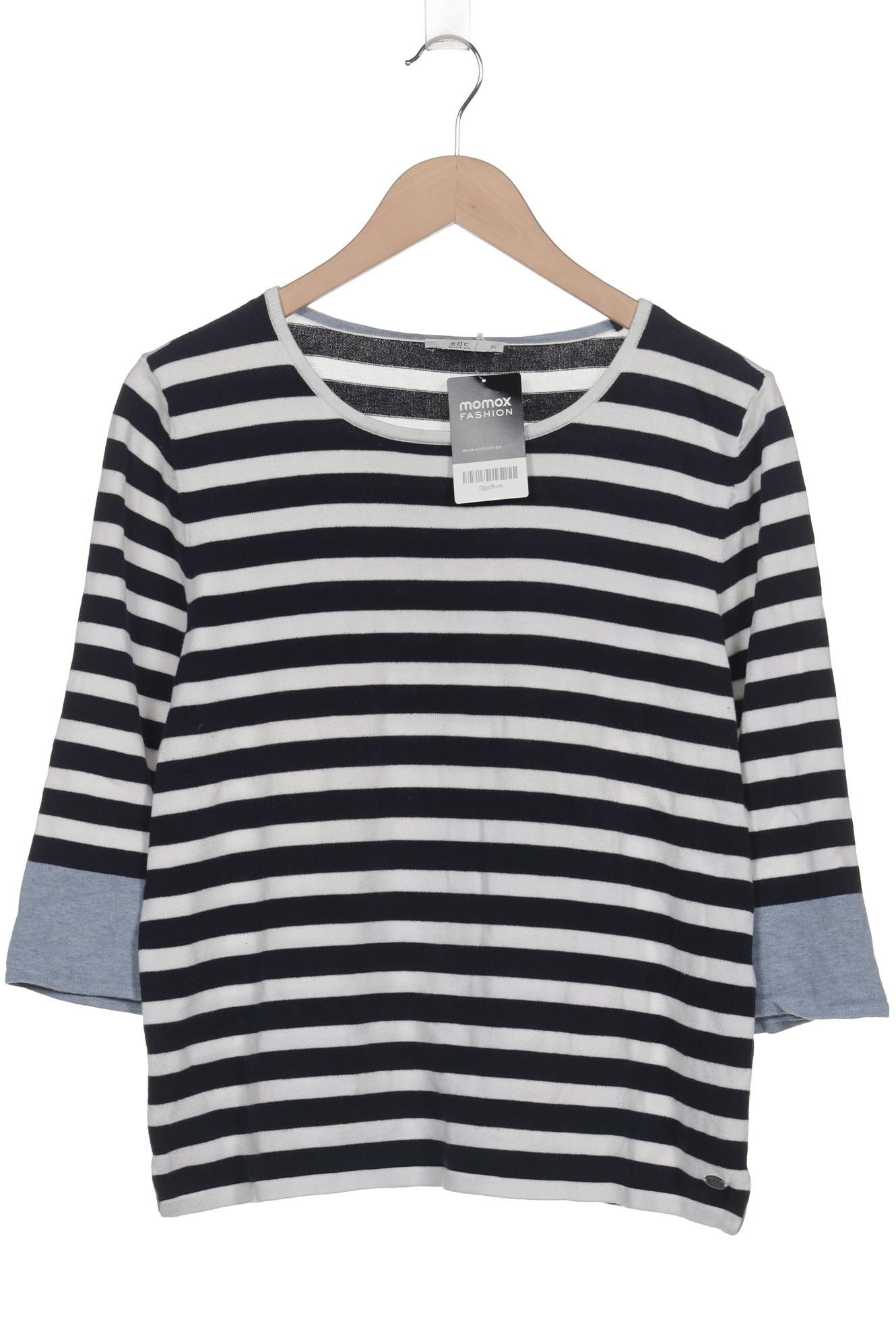 

edc by Esprit Damen Pullover, marineblau, Gr. 44