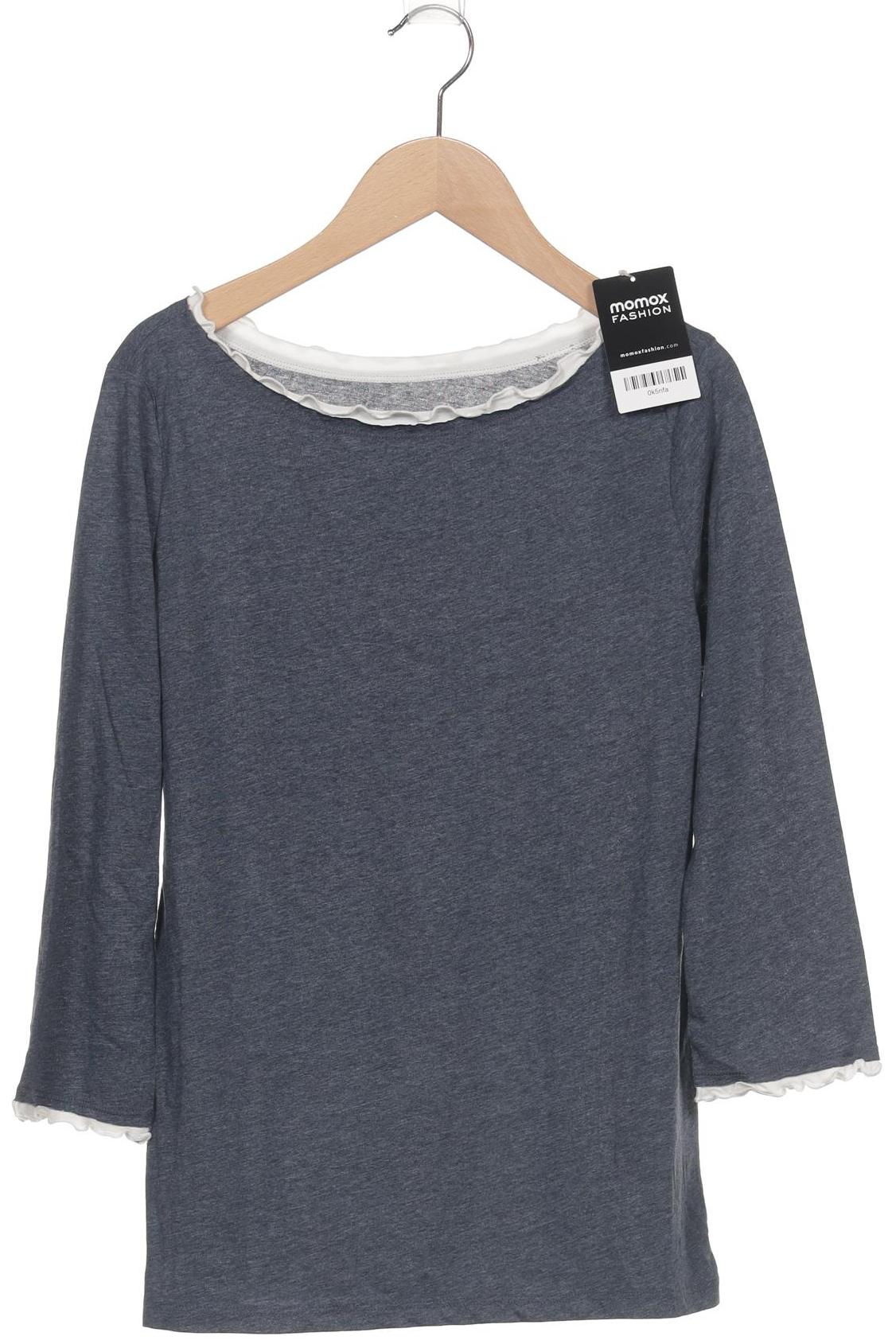 

edc by Esprit Damen Langarmshirt, grau, Gr. 36