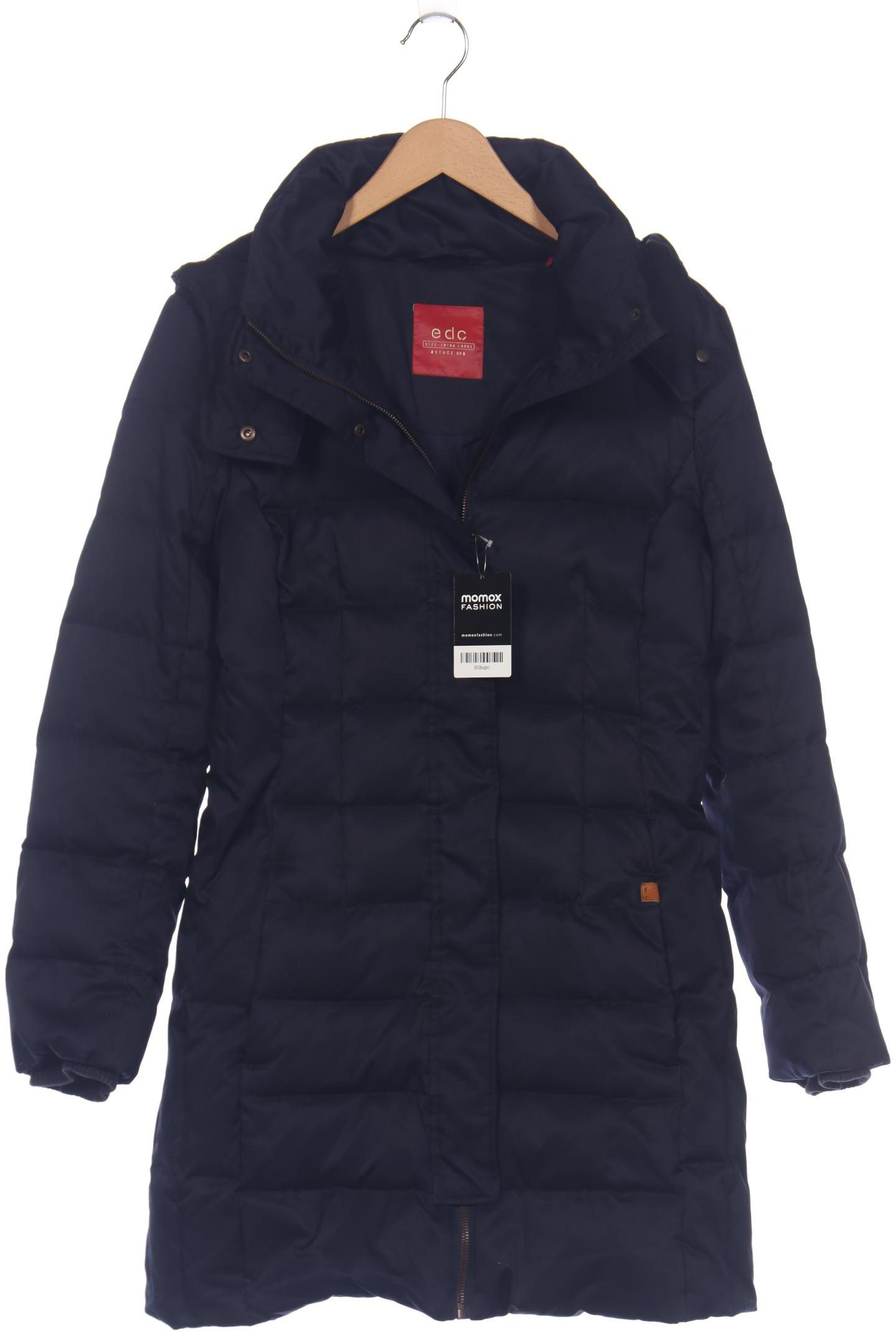 

edc by Esprit Damen Mantel, marineblau, Gr. 44