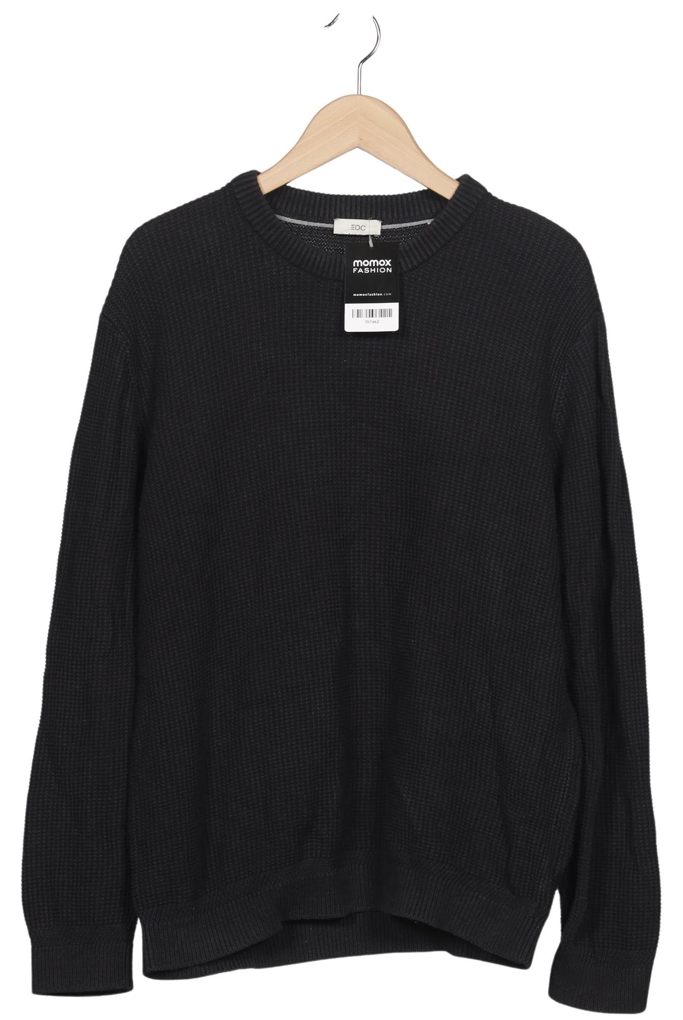 Thumbnail - edc by Esprit Herren Pullover, schwarz, Gr. 52