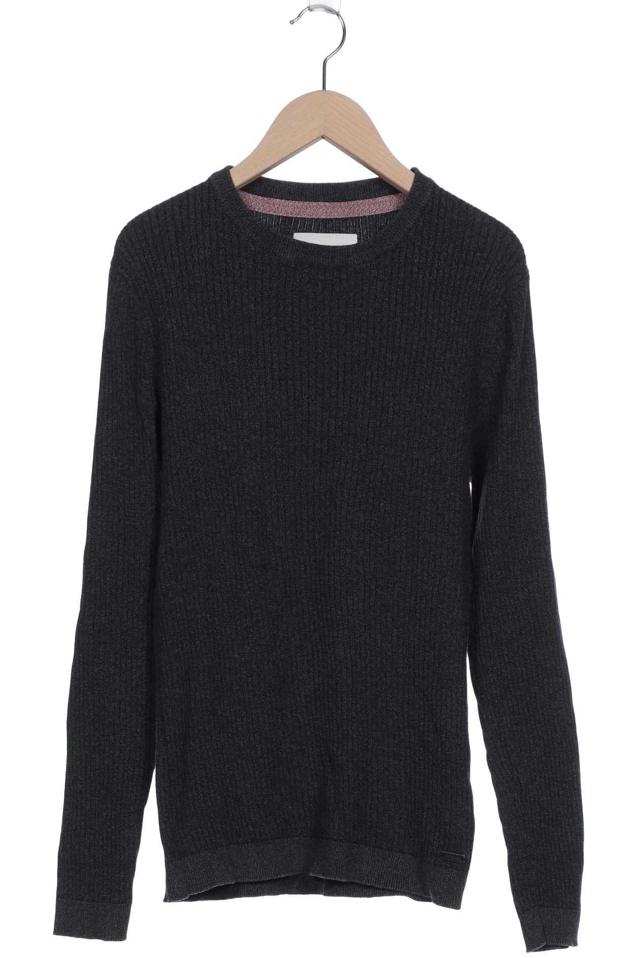 

edc by Esprit Herren Pullover, grau, Gr. 48