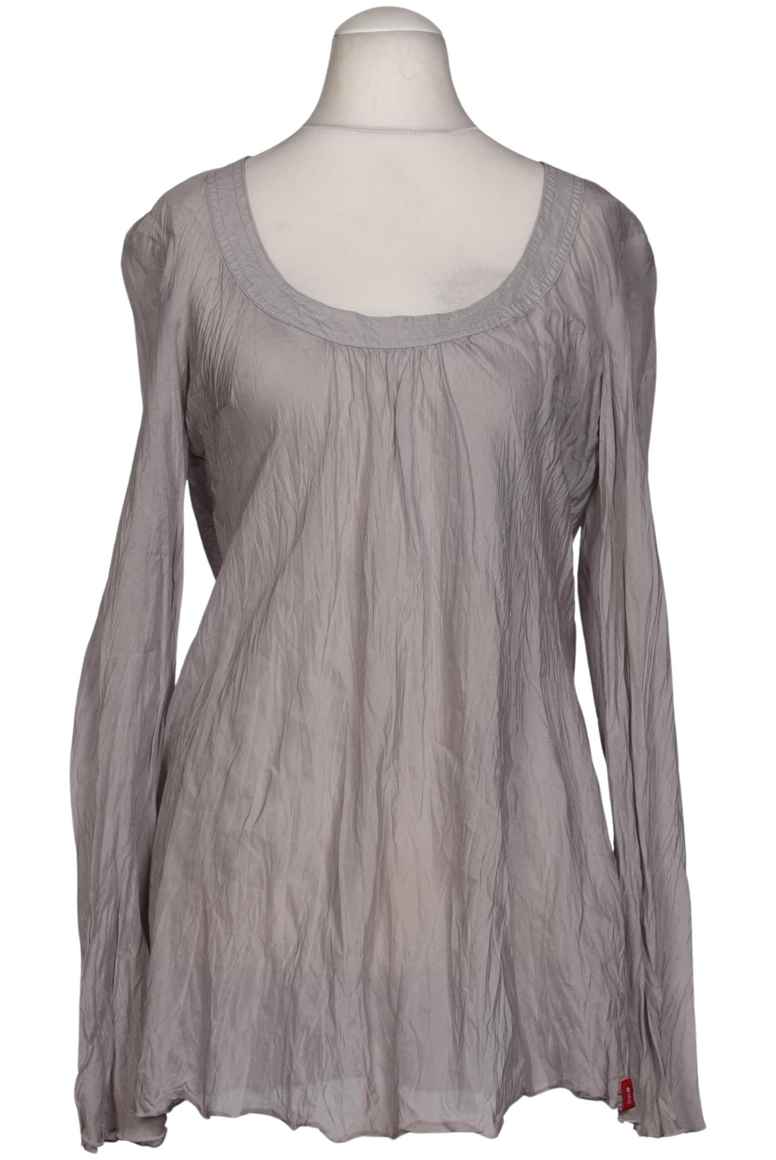 

edc by Esprit Damen Bluse, grau, Gr. 38