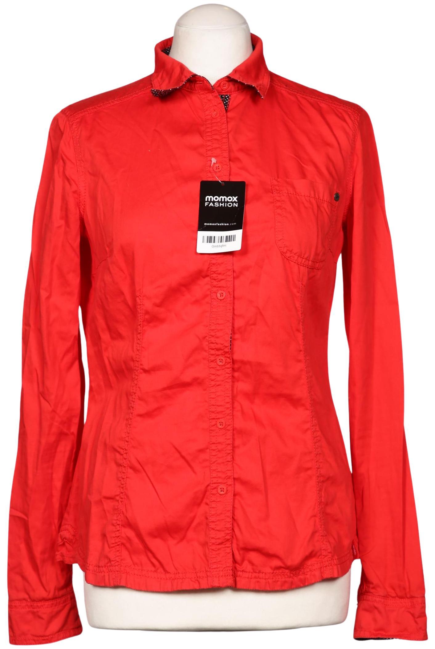 

edc by Esprit Damen Bluse, rot, Gr. 38