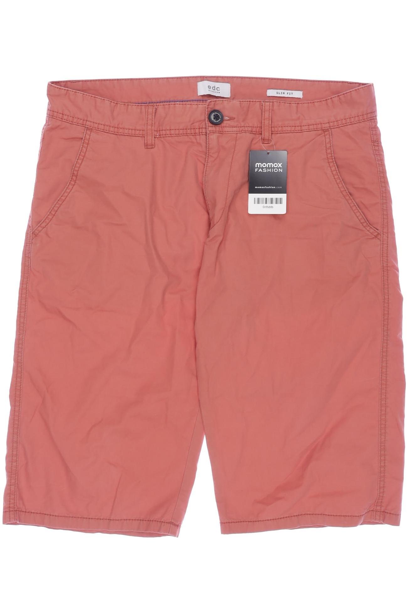 

edc by Esprit Herren Shorts, orange, Gr. 33