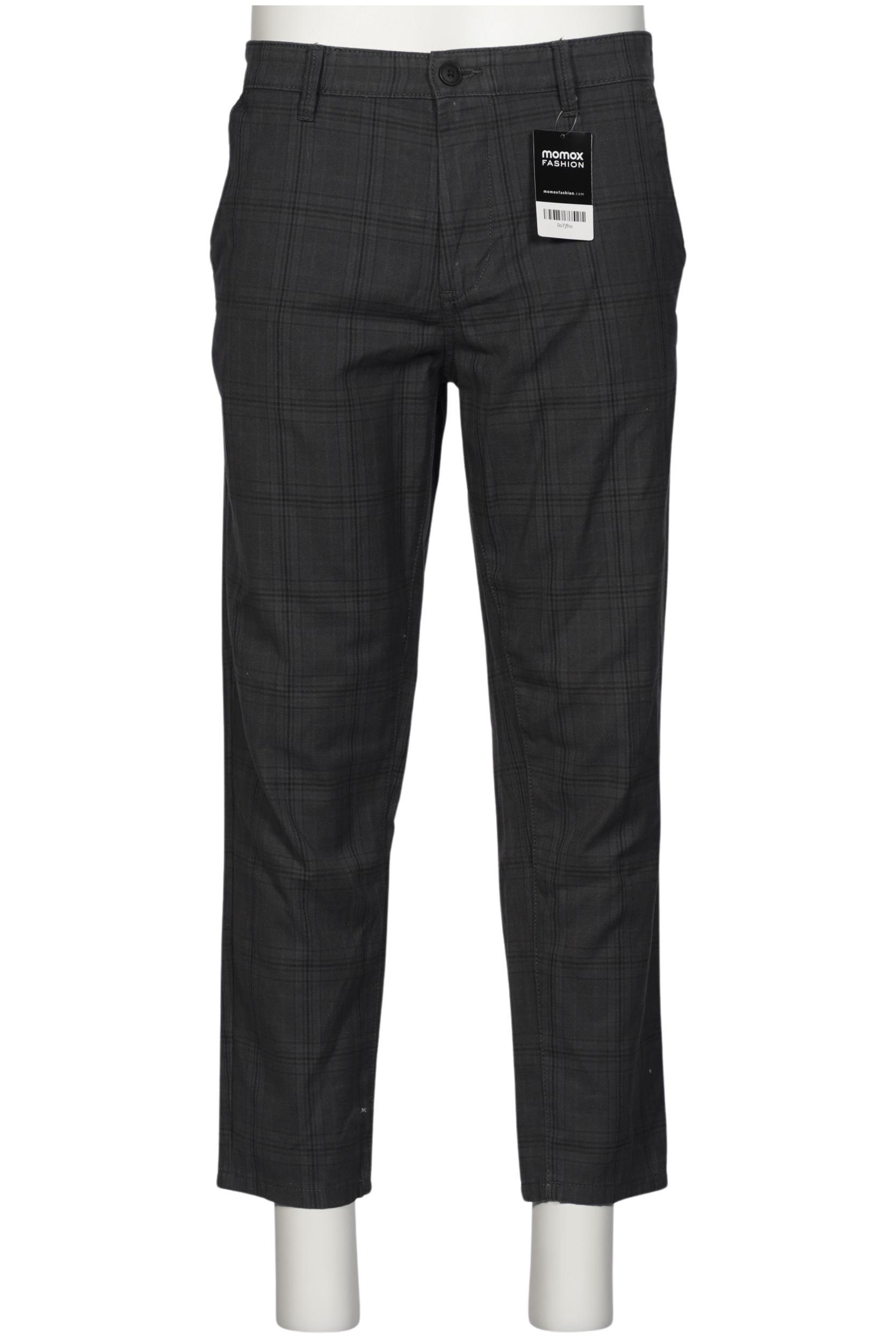 

edc by Esprit Herren Stoffhose, grau, Gr. 34