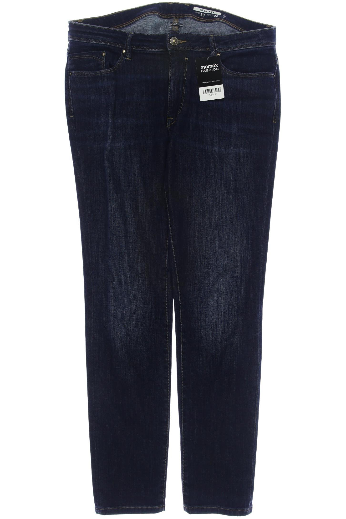 

edc by Esprit Damen Jeans, marineblau, Gr. 33