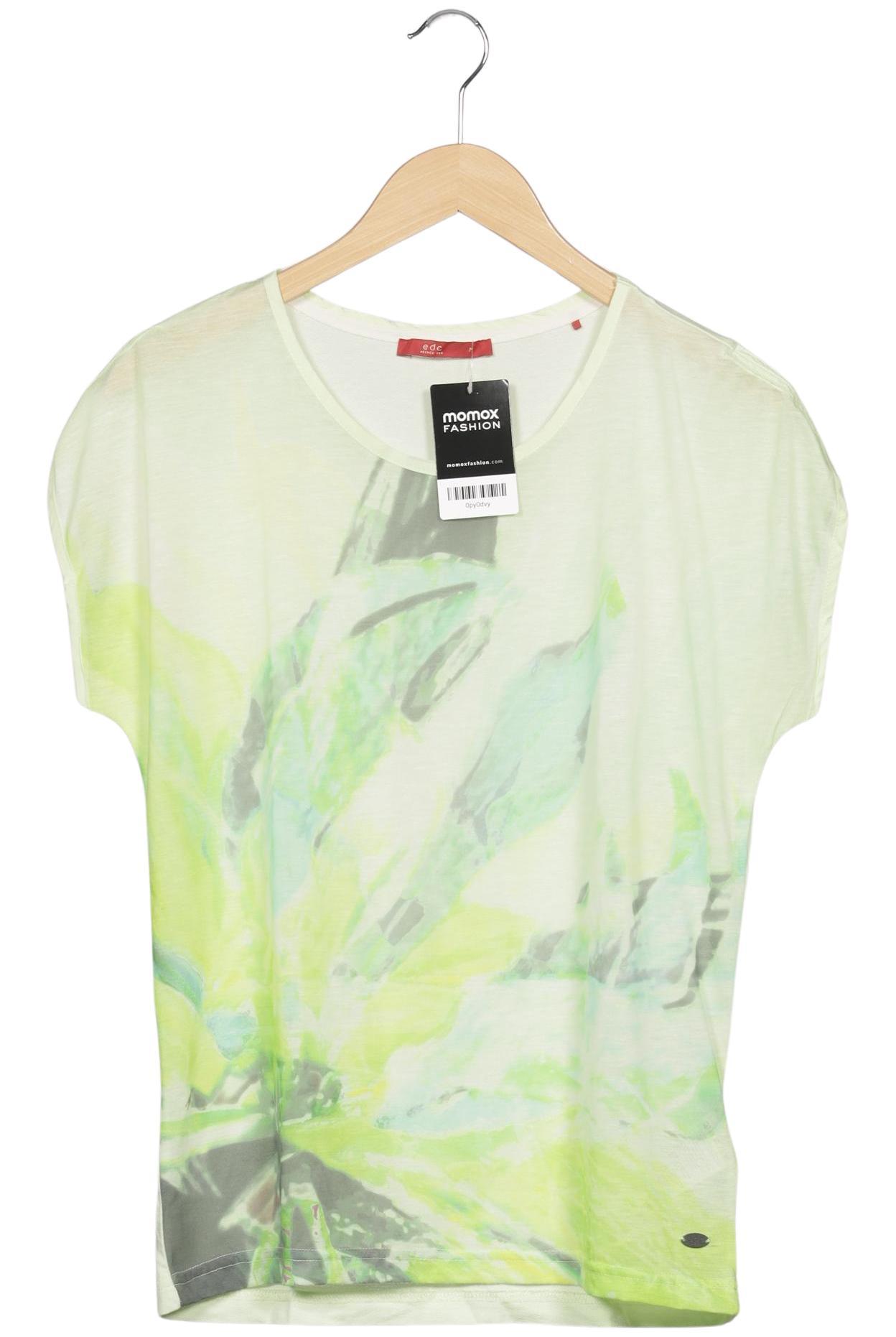 

edc by Esprit Damen T-Shirt, hellgrün, Gr. 38