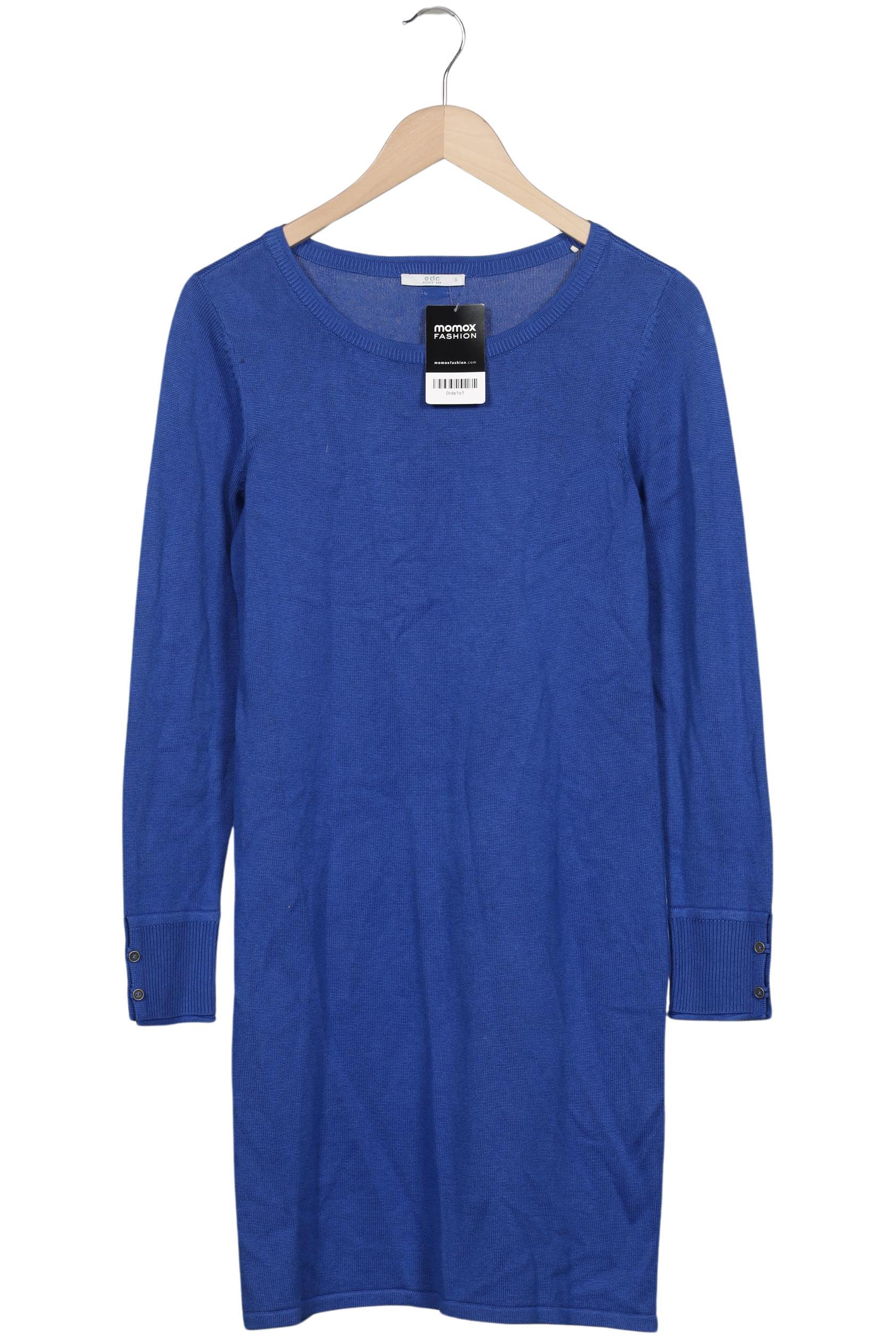 

edc by Esprit Damen Kleid, blau, Gr. 36