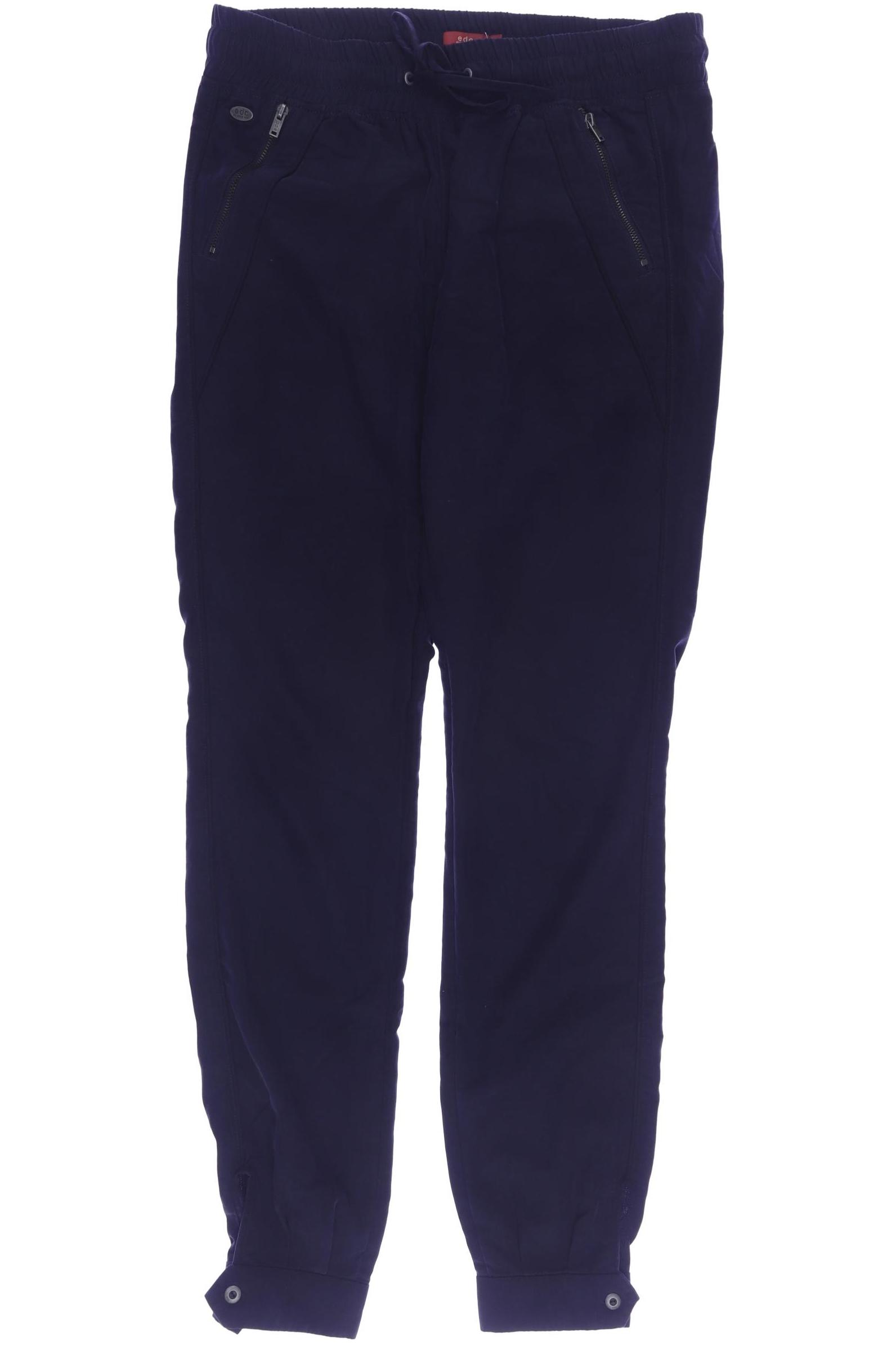 

edc by Esprit Damen Stoffhose, marineblau, Gr. 32