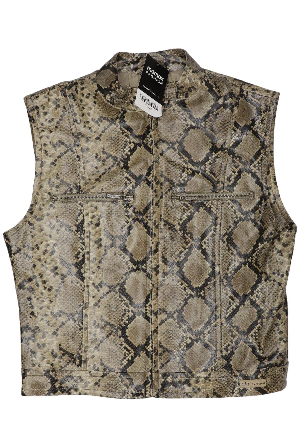 

edc by Esprit Damen Weste, beige, Gr. 36