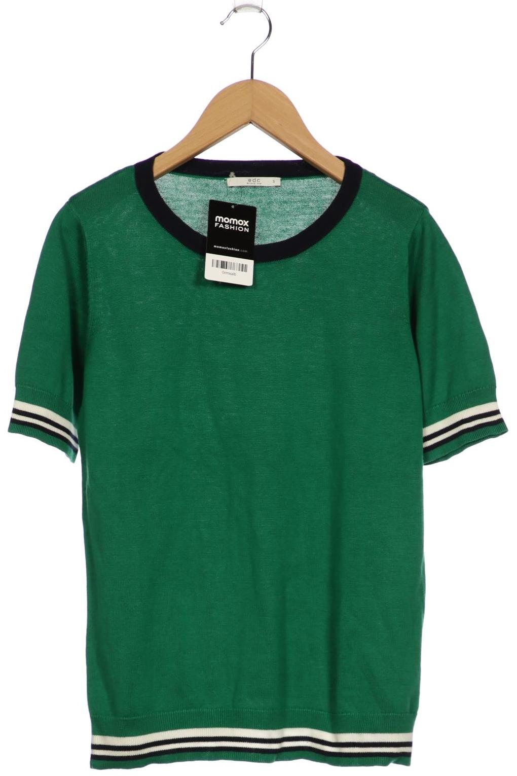 

edc by Esprit Damen Pullover, grün, Gr. 36