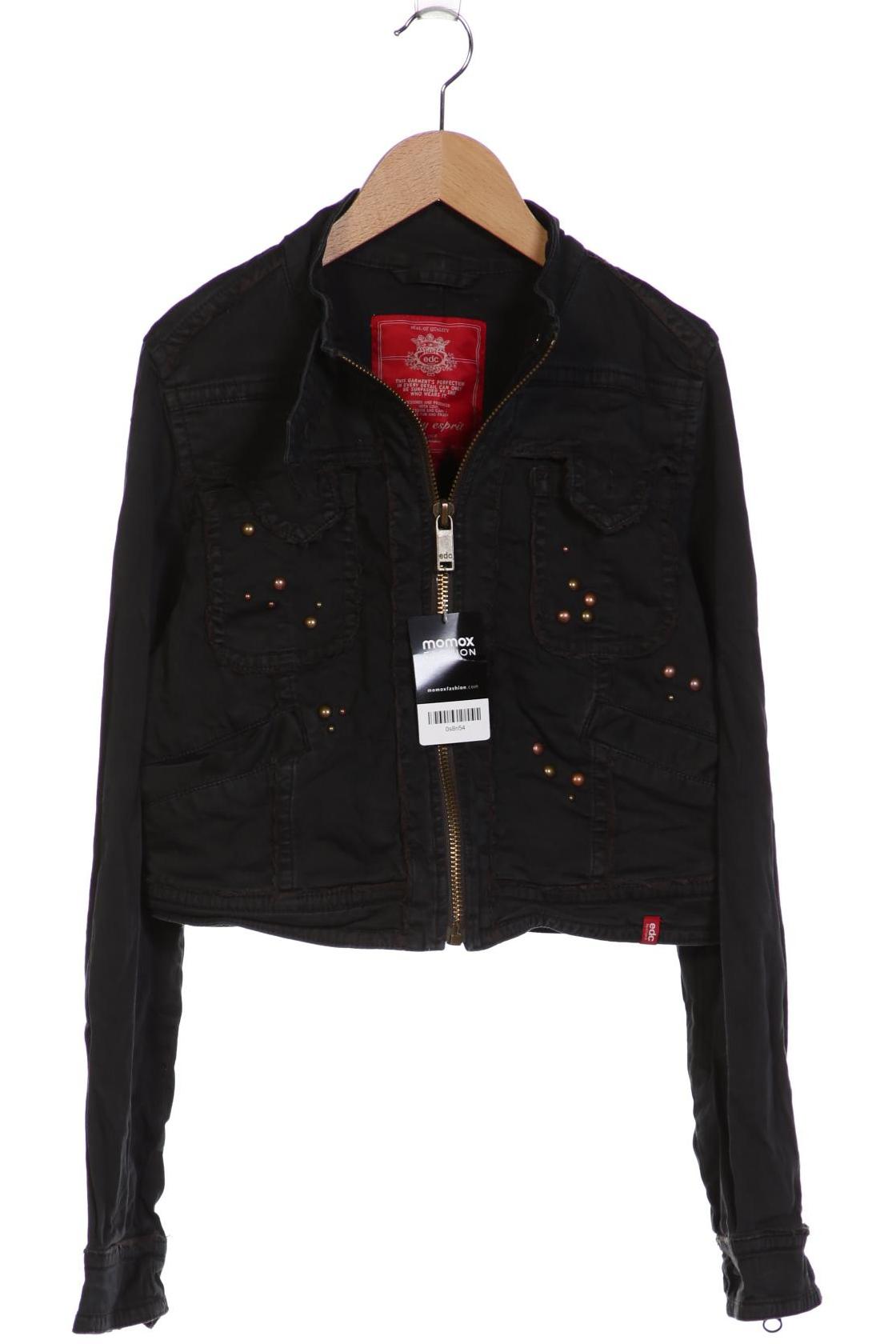 

edc by Esprit Damen Jacke, schwarz, Gr. 42