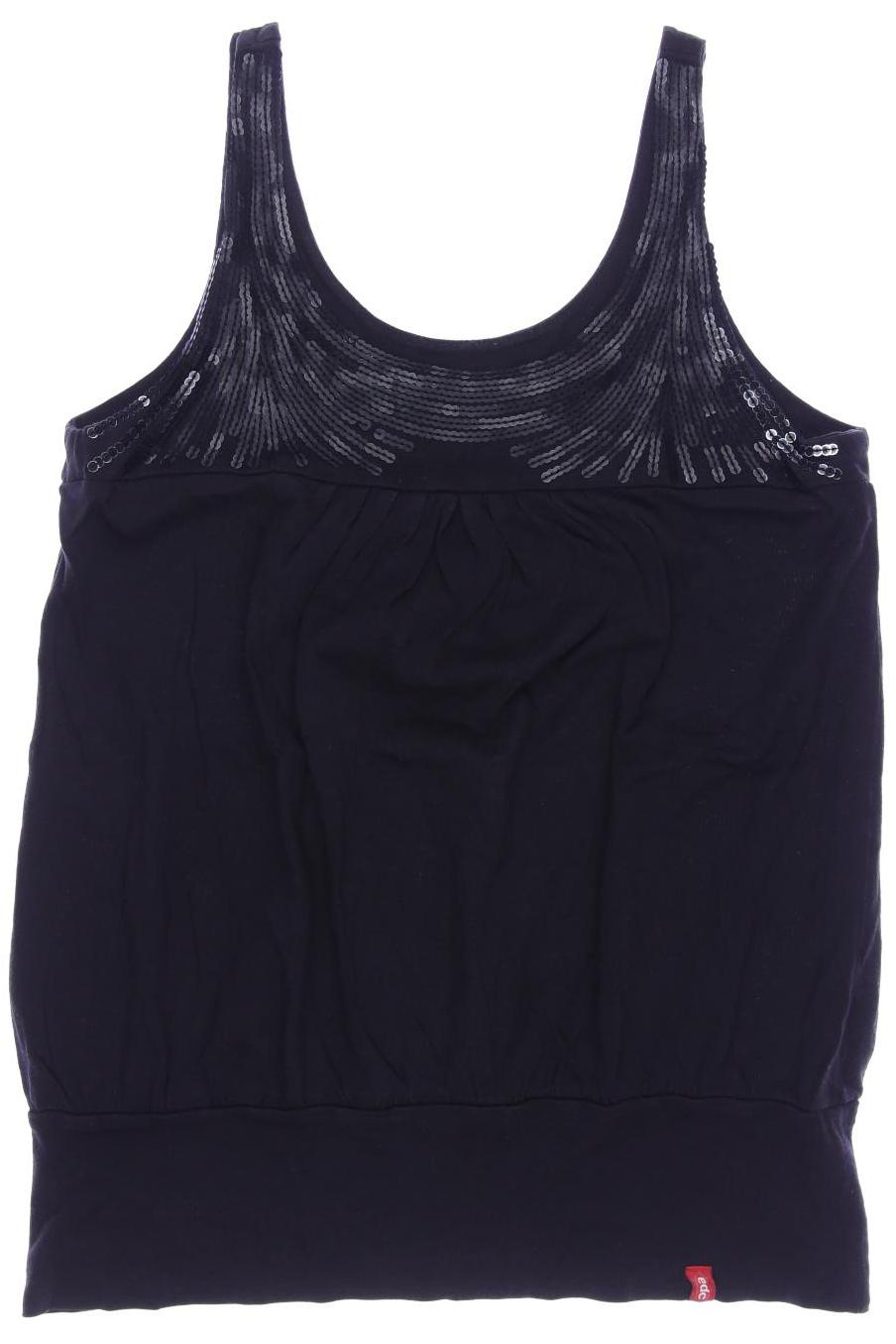 

edc by Esprit Damen Top, schwarz, Gr. 36