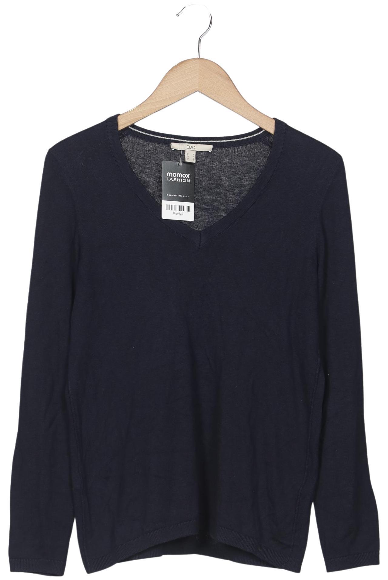 

edc by Esprit Damen Pullover, marineblau, Gr. 38