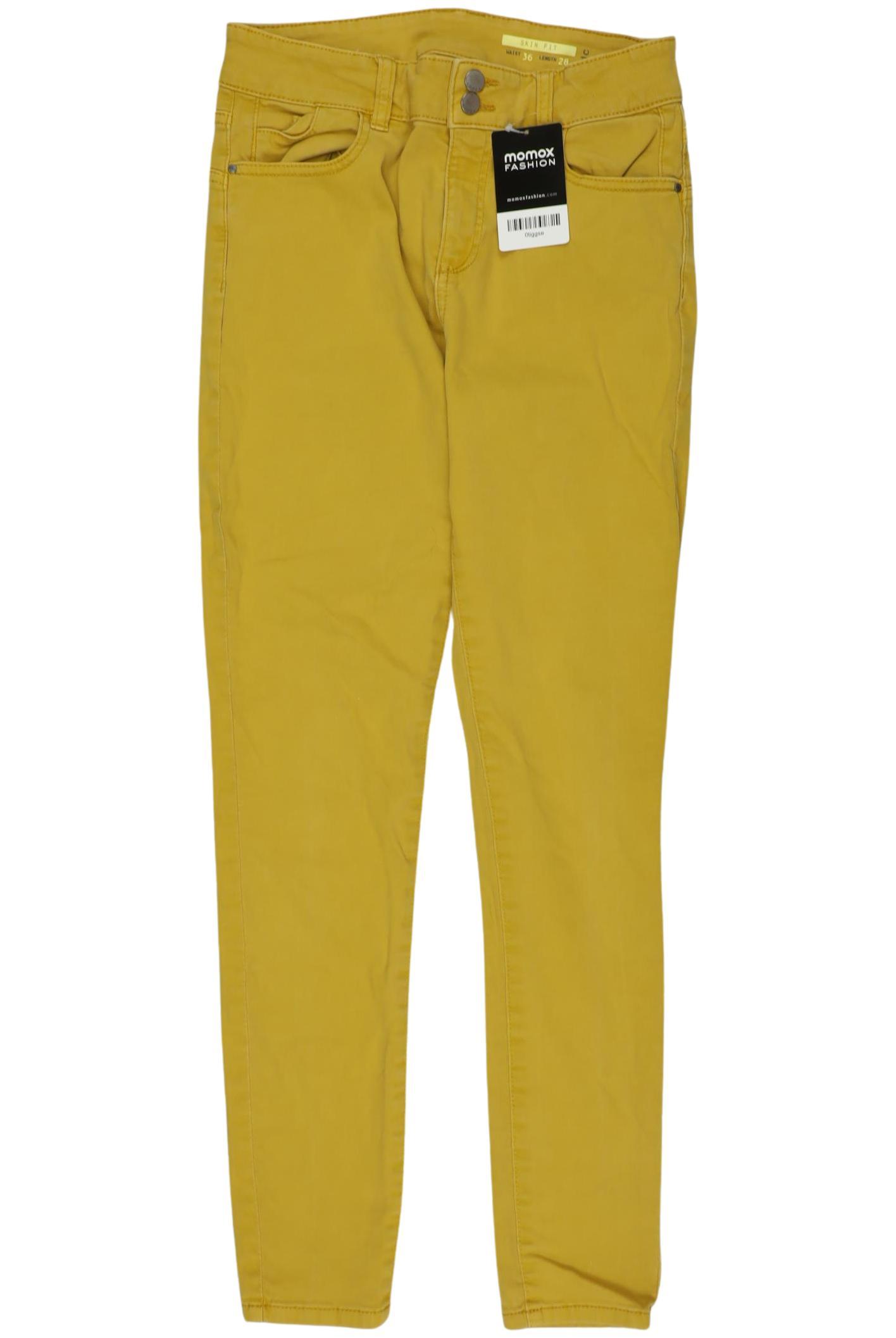 

edc by Esprit Damen Jeans, gelb, Gr. 36