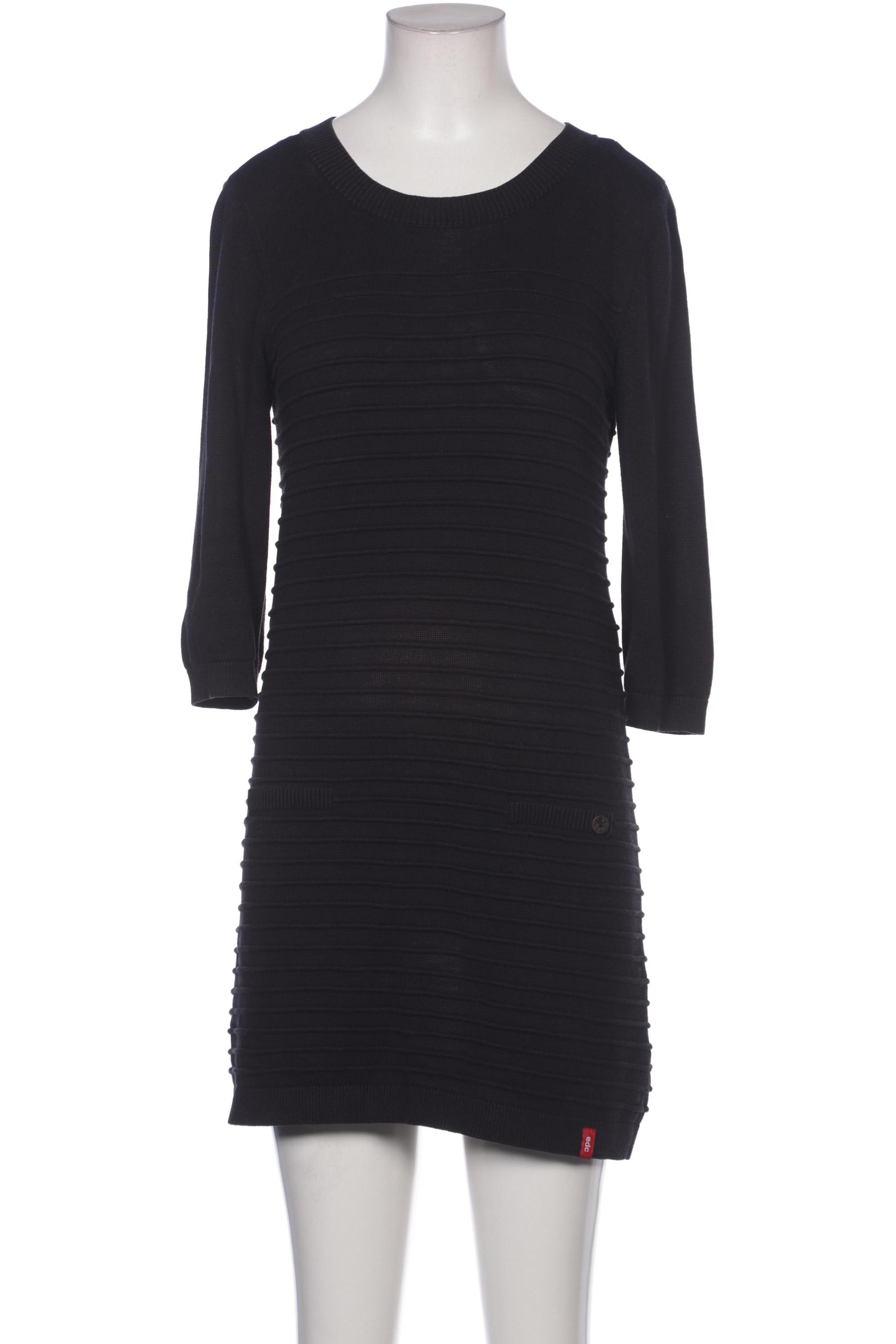 

edc by Esprit Damen Kleid, schwarz, Gr. 38
