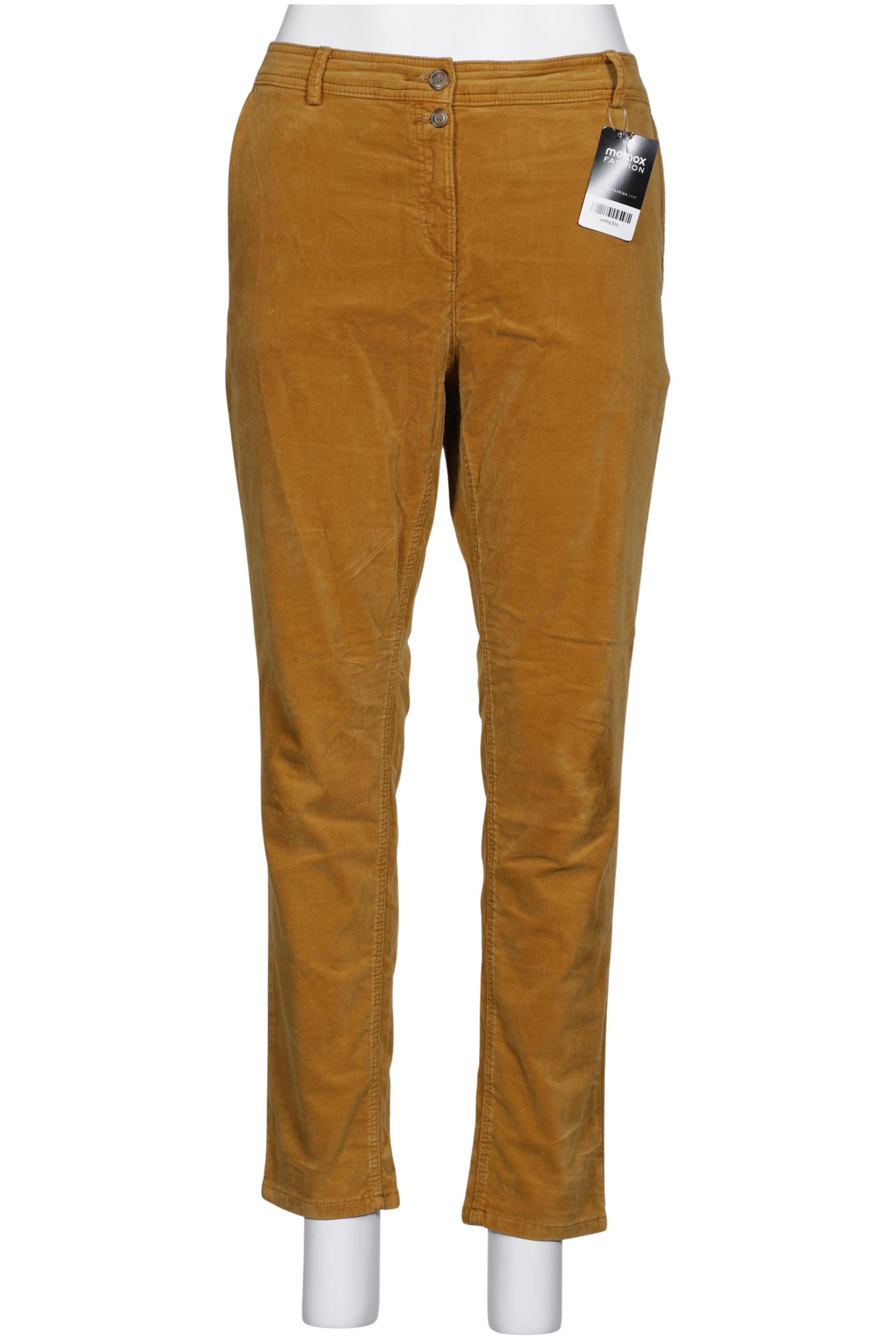 

edc by Esprit Damen Stoffhose, braun, Gr. 42