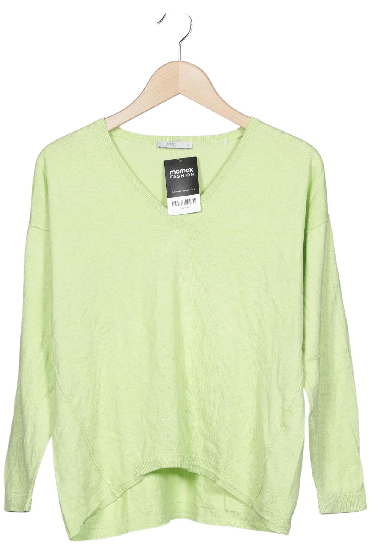

edc by Esprit Damen Pullover, hellgrün, Gr. 36