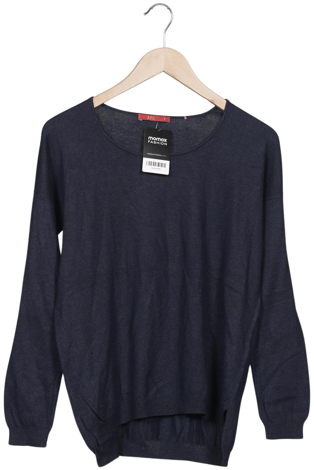 

edc by Esprit Damen Pullover, marineblau, Gr. 36