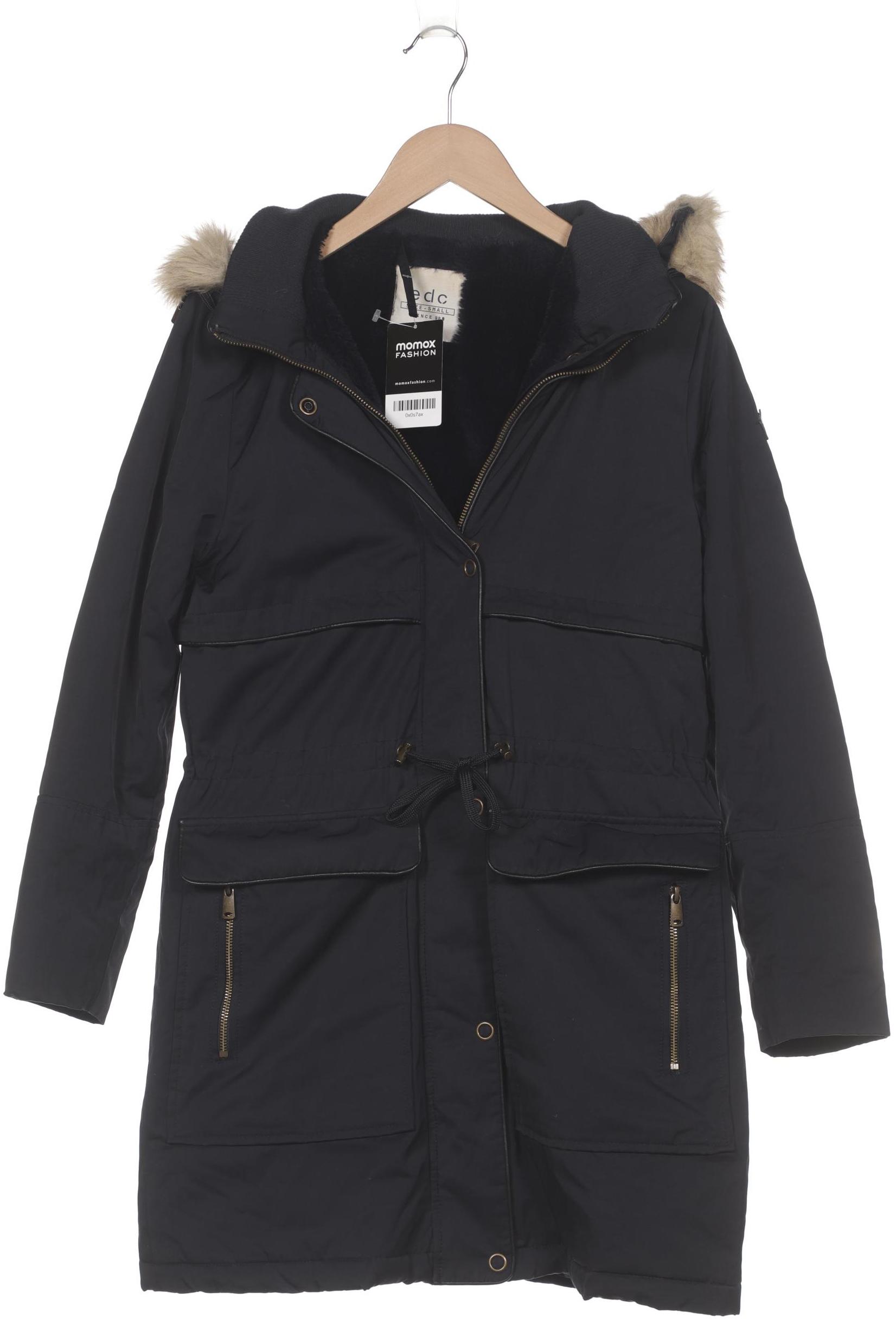 

edc by Esprit Damen Mantel, marineblau, Gr. 36