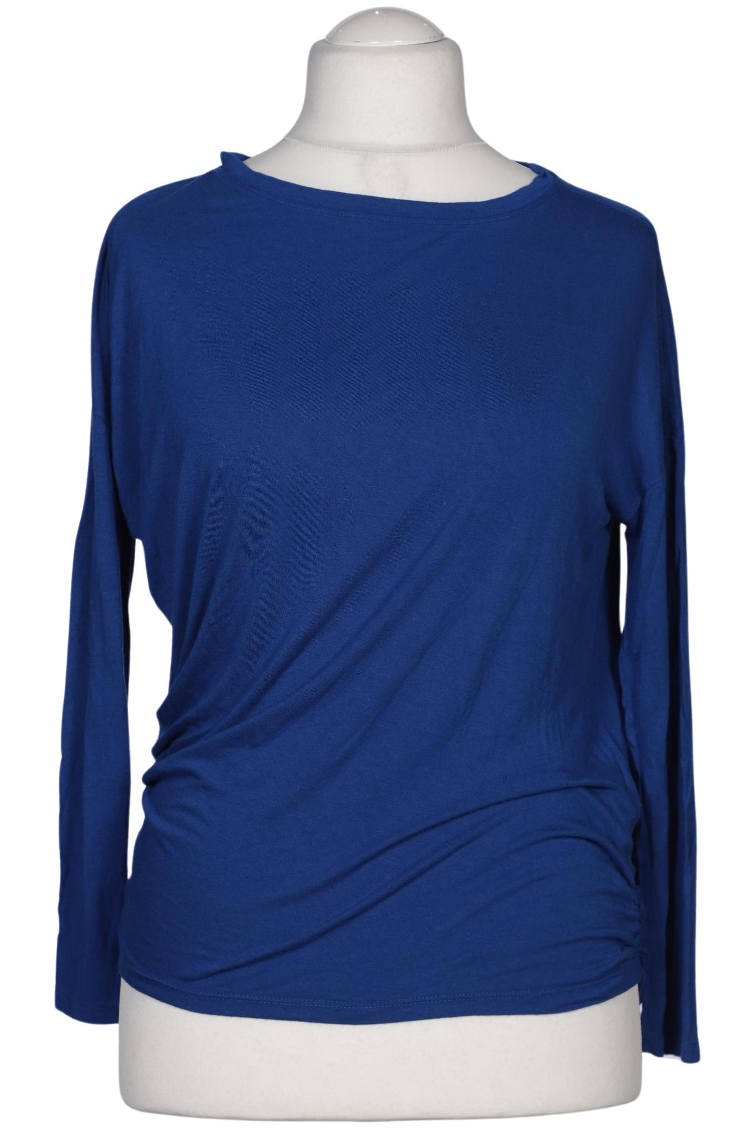 

edc by Esprit Damen Langarmshirt, blau, Gr. 36