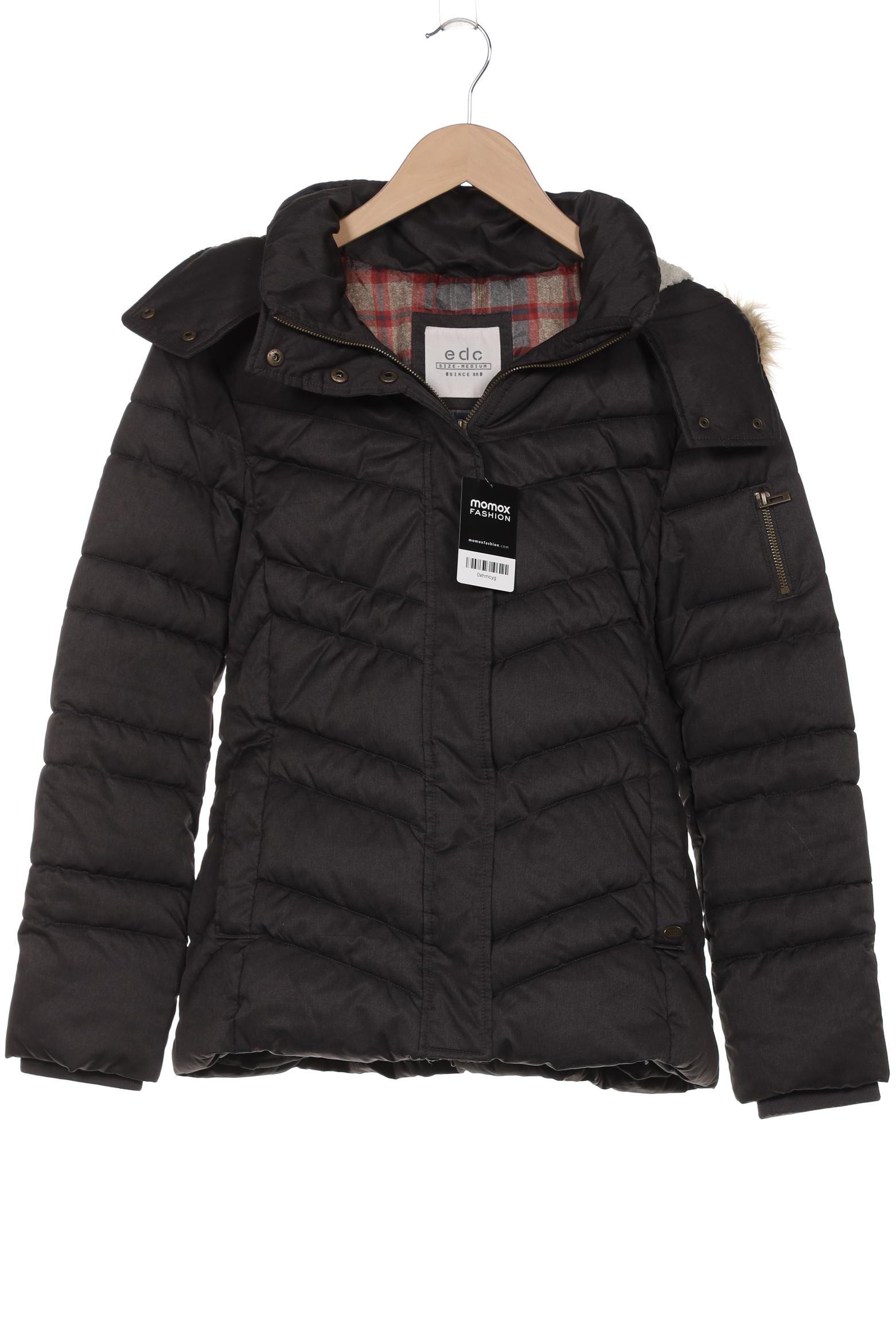 

edc by Esprit Damen Jacke, grau, Gr. 38