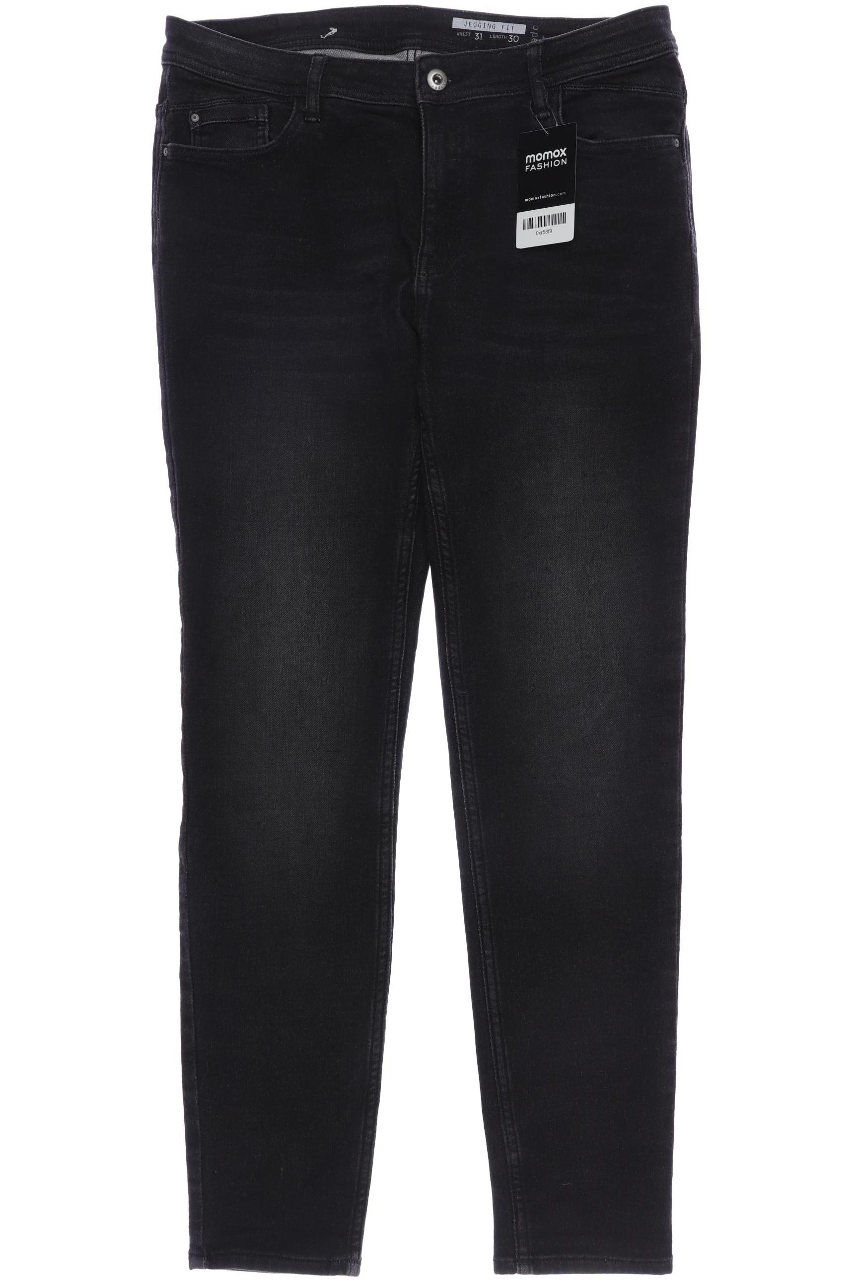 

edc by Esprit Damen Jeans, schwarz, Gr. 31