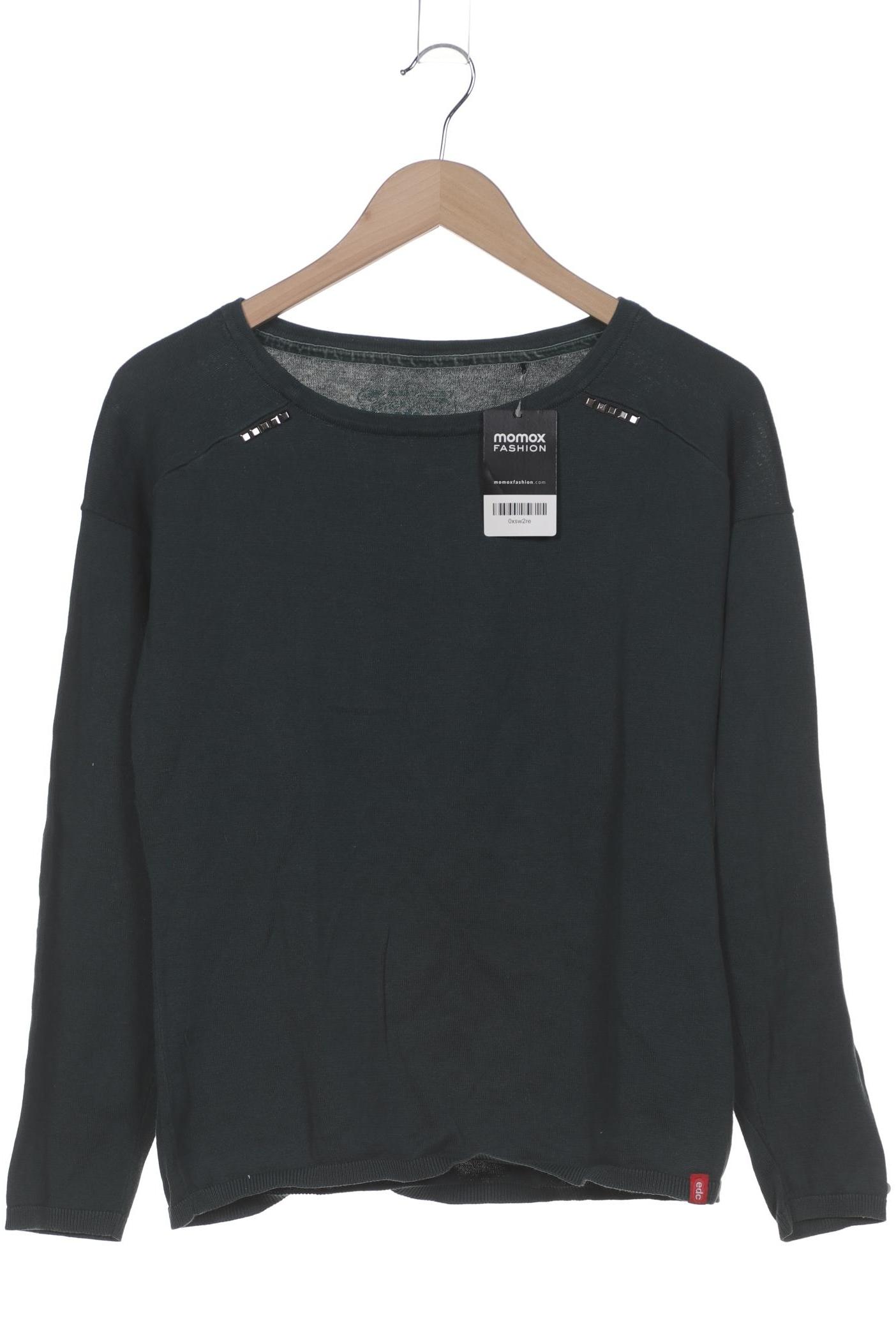 

edc by Esprit Damen Pullover, grün, Gr. 42