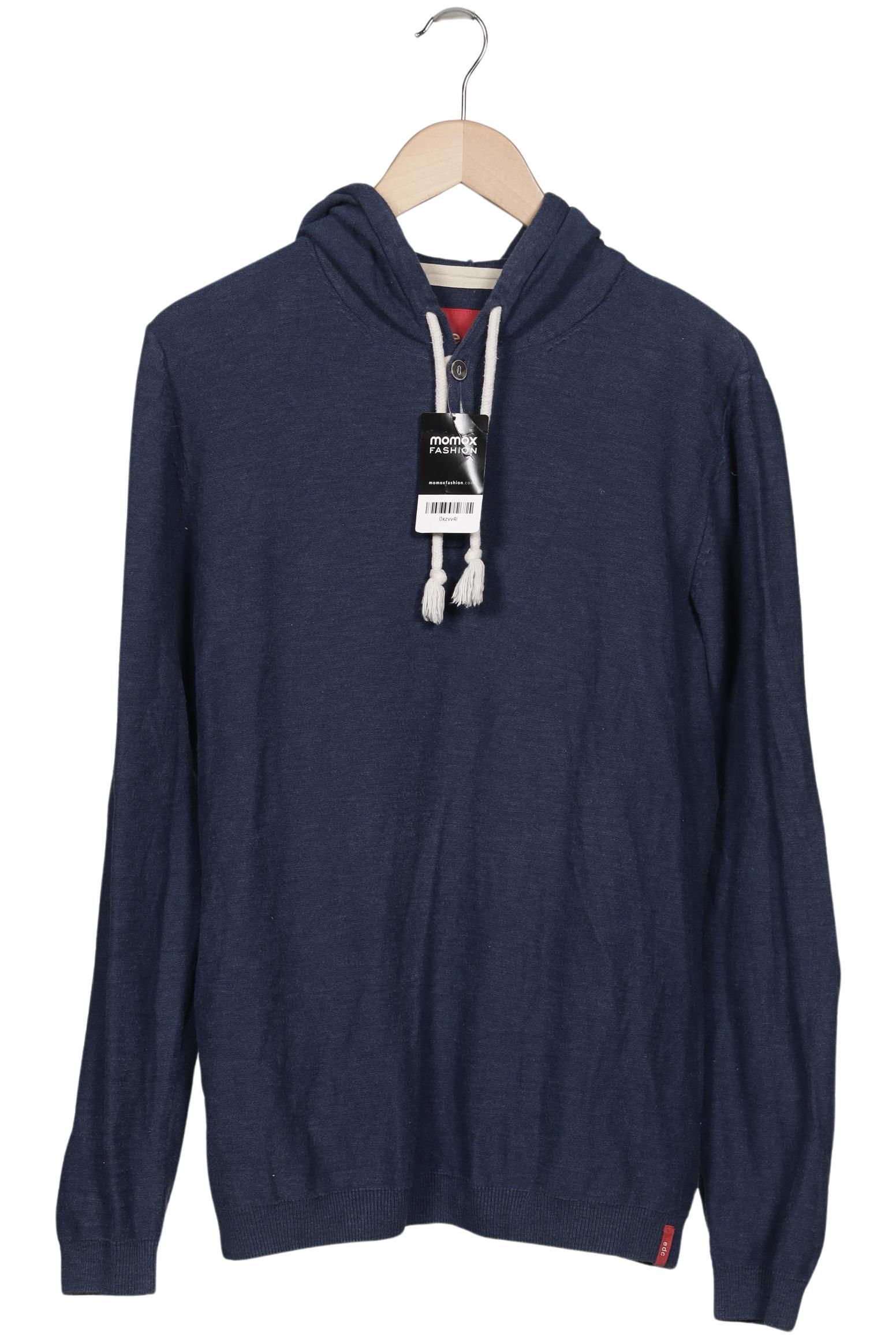 

edc by Esprit Herren Kapuzenpullover, marineblau, Gr. 54