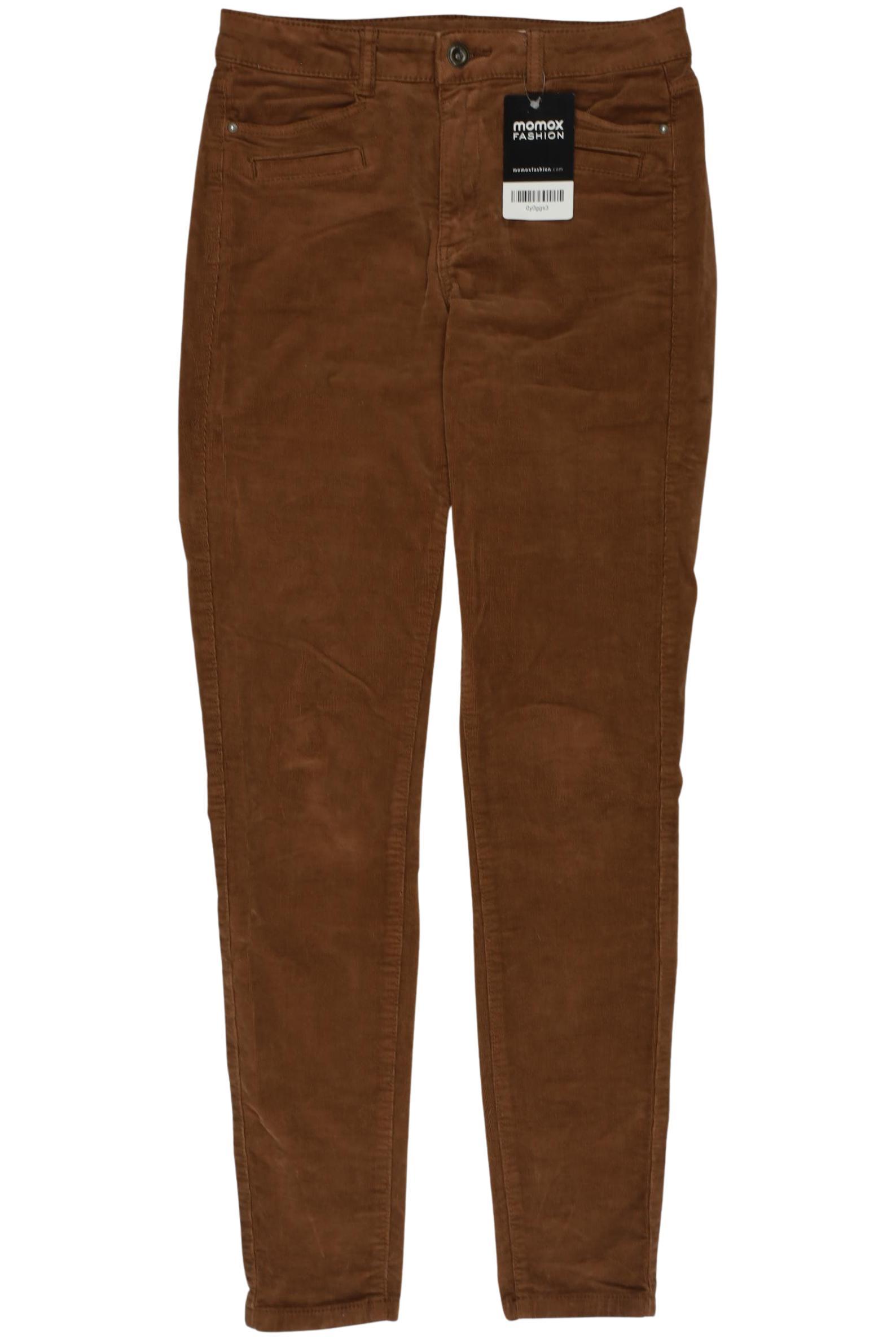 

edc by Esprit Damen Stoffhose, braun, Gr. 32