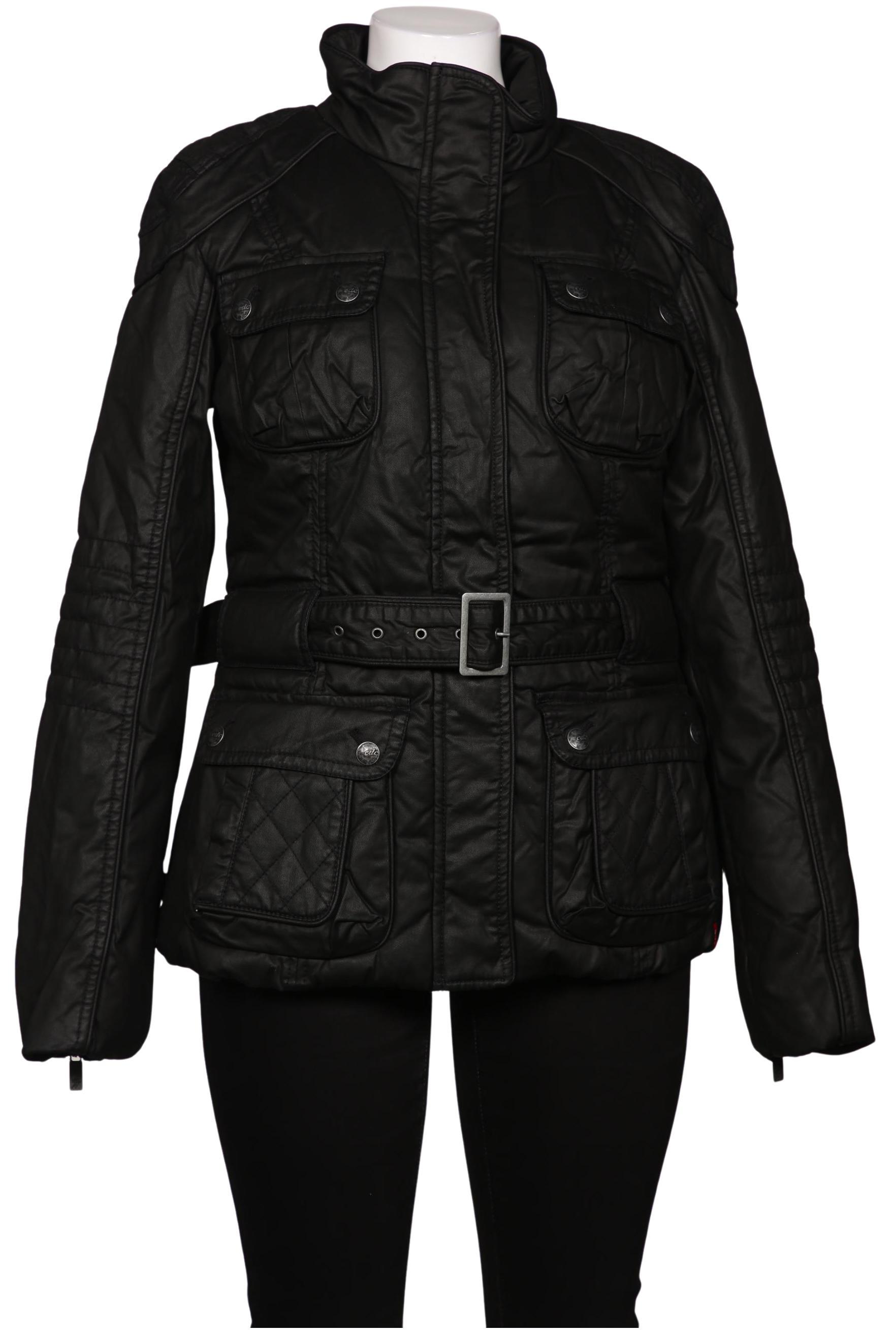 

edc by Esprit Damen Jacke, schwarz, Gr. 44
