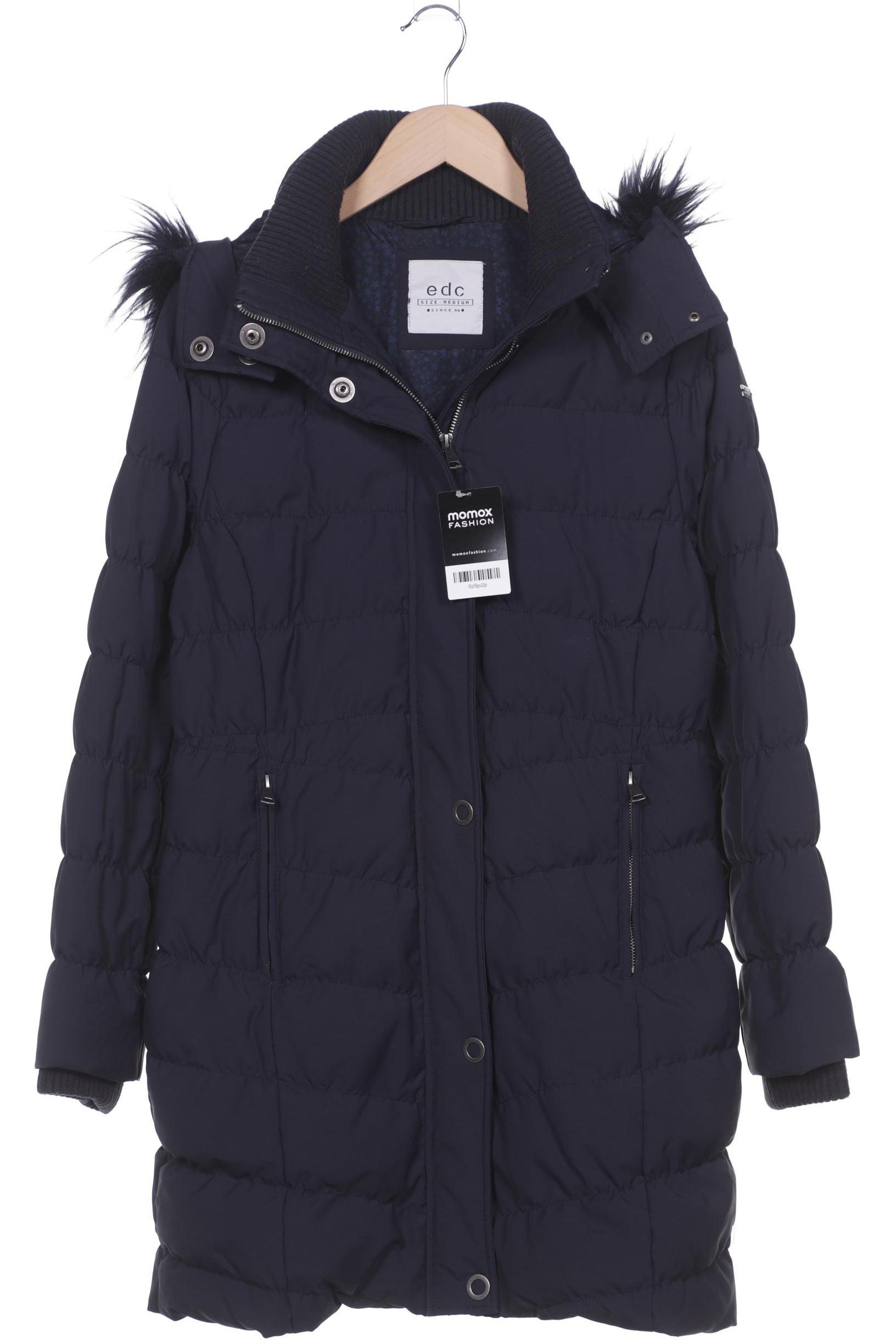 

edc by Esprit Damen Mantel, marineblau, Gr. 38