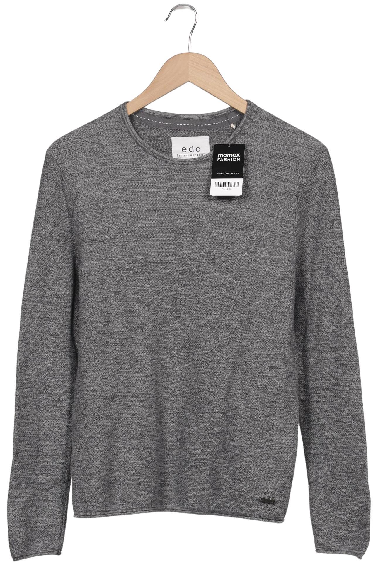 

edc by Esprit Herren Pullover, grau, Gr. 48