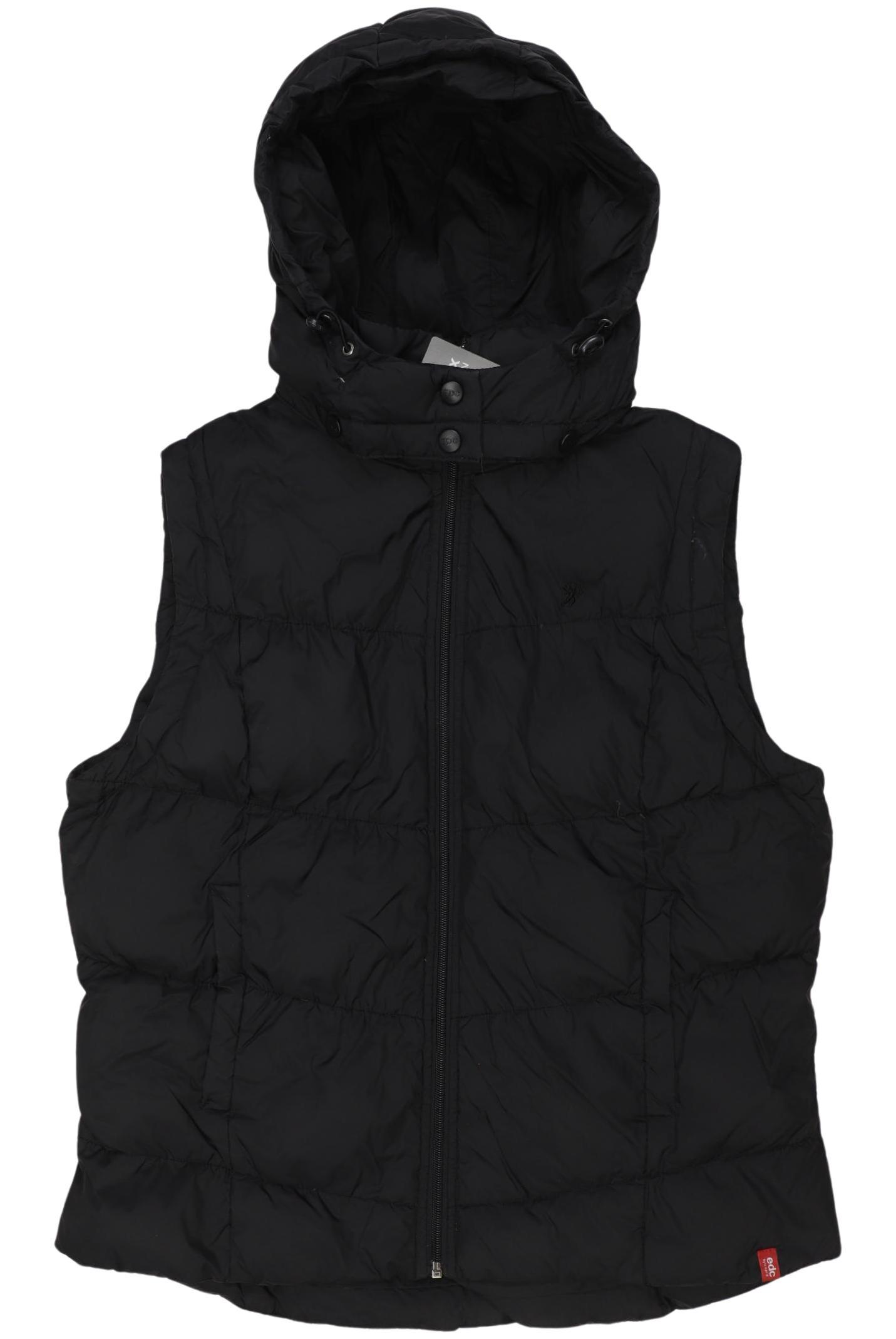 

edc by Esprit Damen Weste, schwarz, Gr. 44