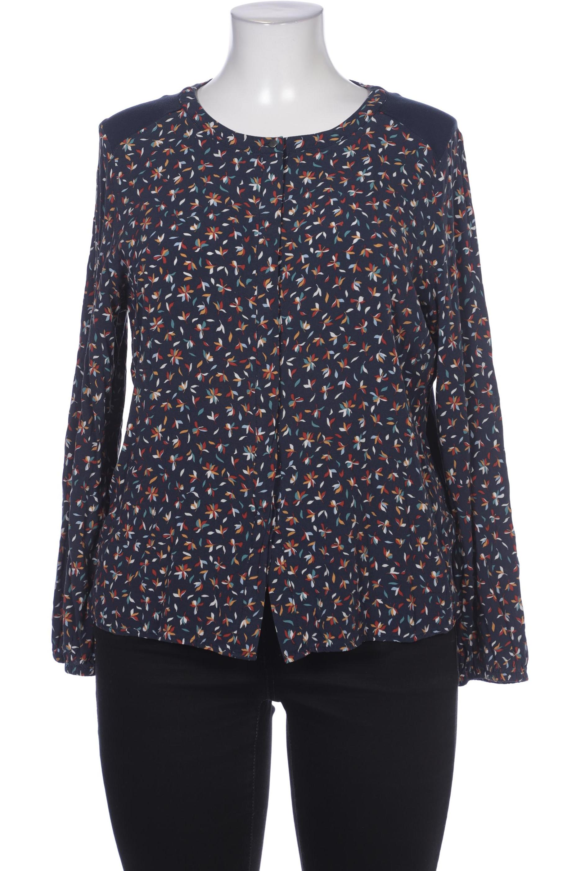

edc by Esprit Damen Bluse, marineblau, Gr. 44