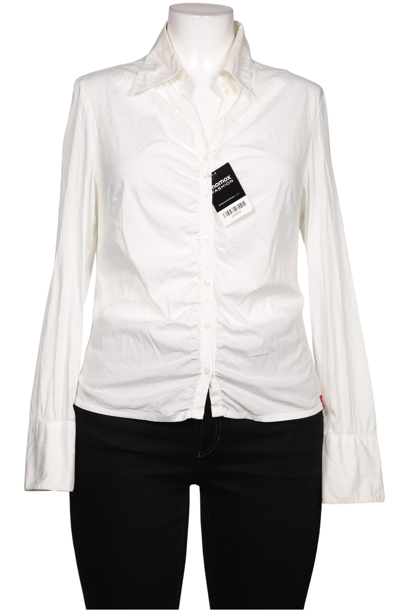 

edc by Esprit Damen Bluse, weiß, Gr. 44