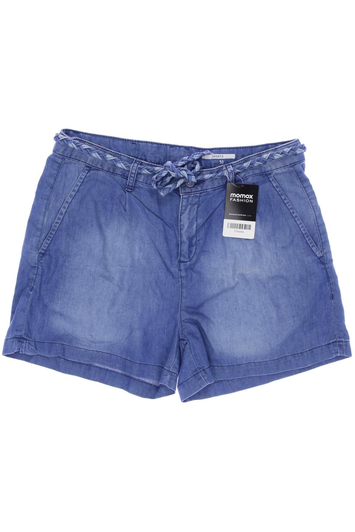 

edc by Esprit Damen Shorts, blau, Gr. 30