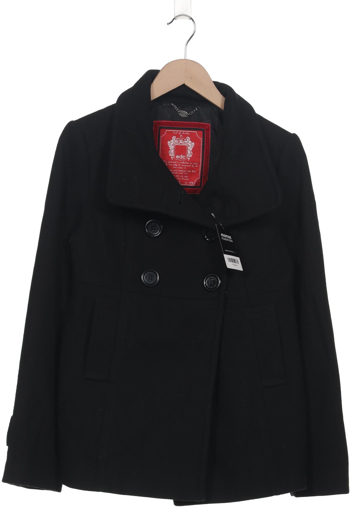 

edc by Esprit Damen Jacke, schwarz, Gr. 42