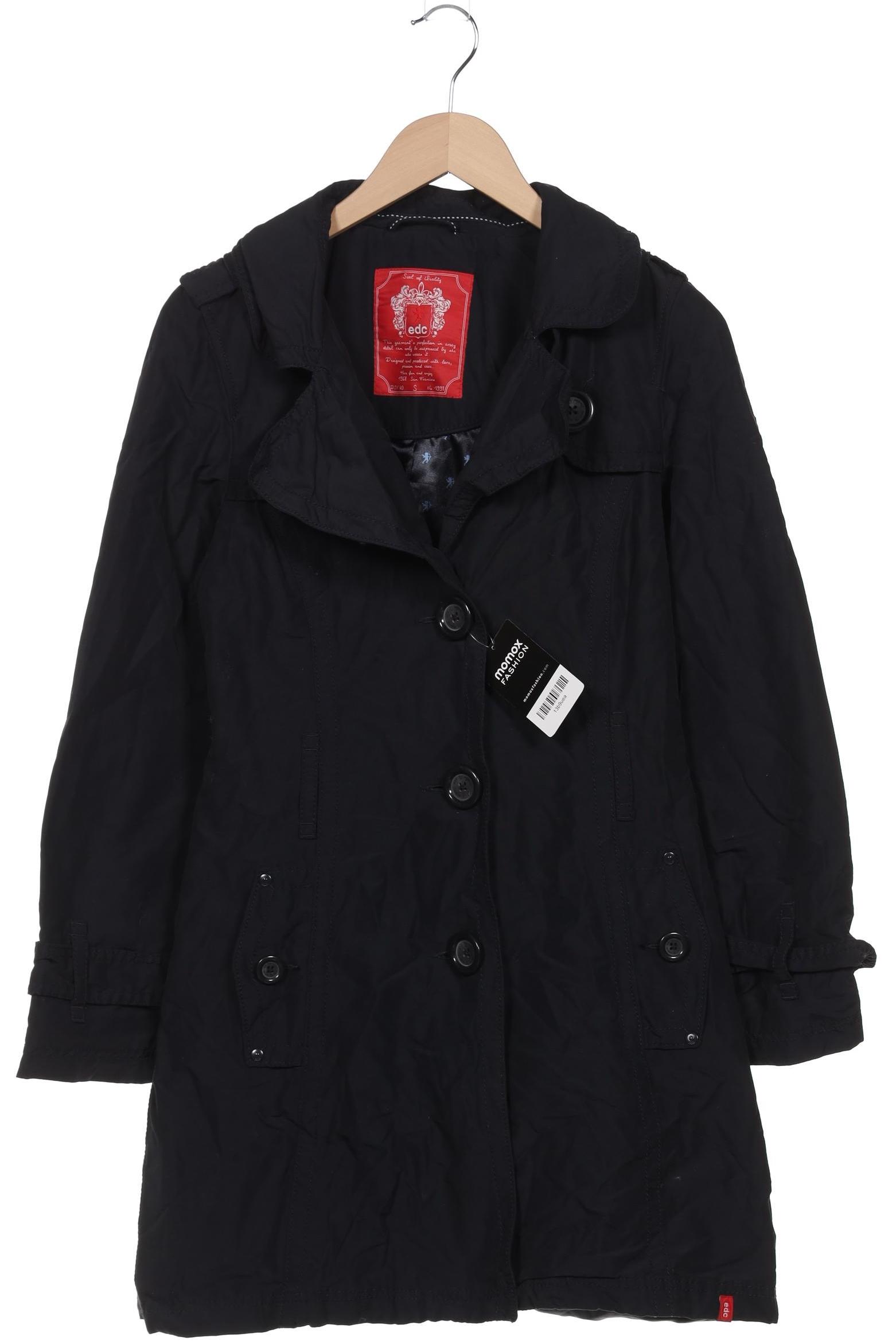 

edc by Esprit Damen Mantel, marineblau, Gr. 36