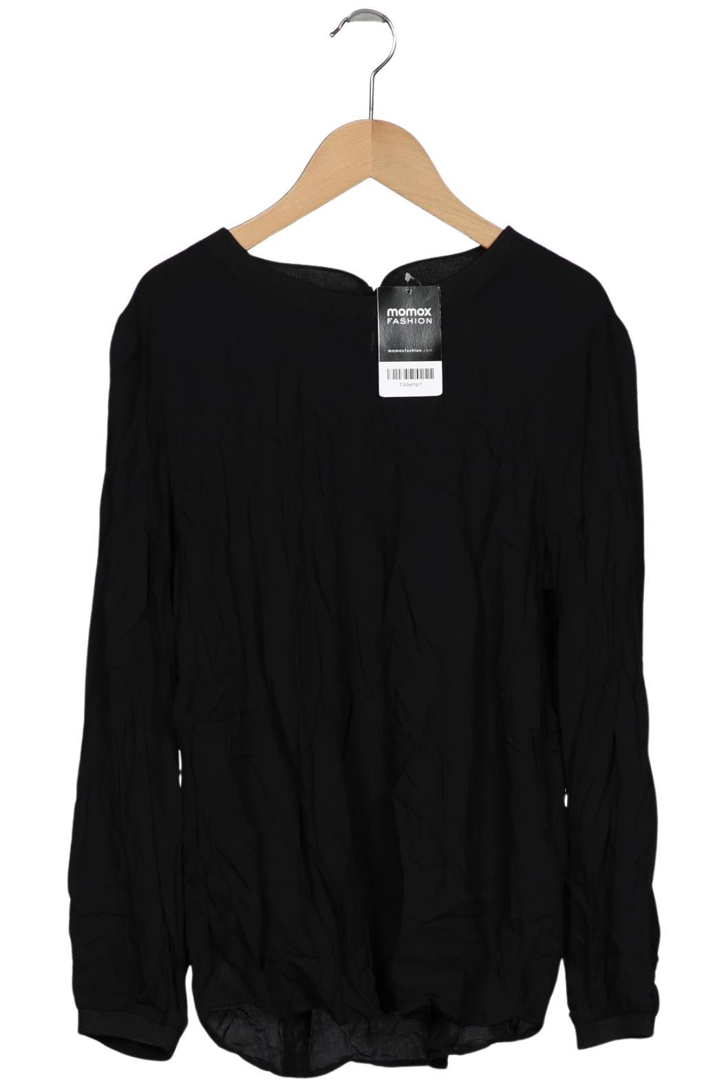 

edc by Esprit Damen Langarmshirt, schwarz, Gr. 42