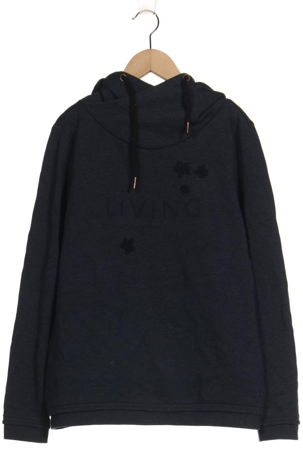 

edc by Esprit Damen Kapuzenpullover, marineblau, Gr. 44